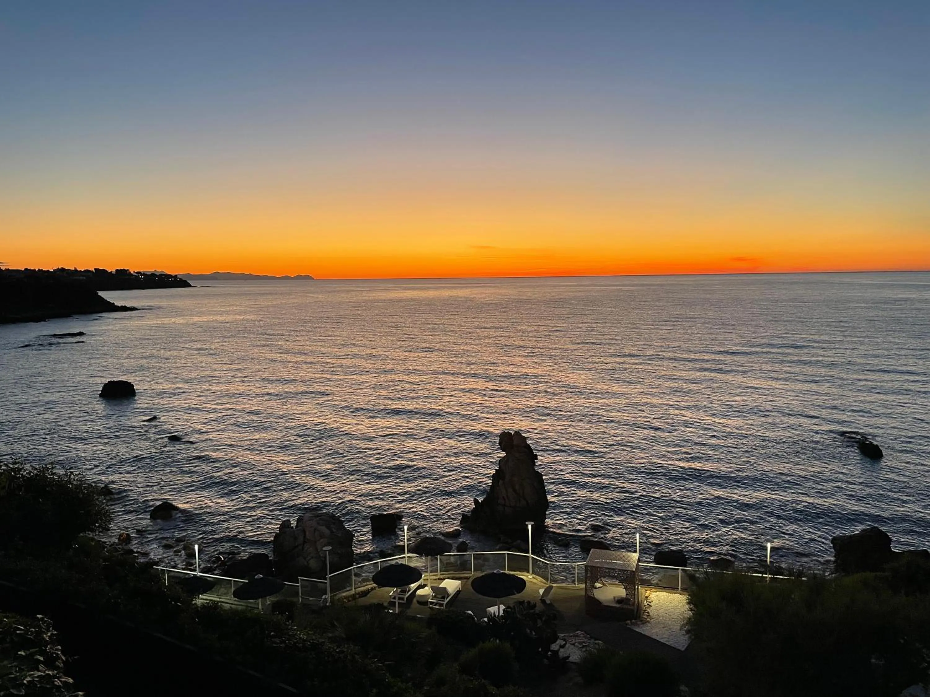 Sunset in Calanica Resort