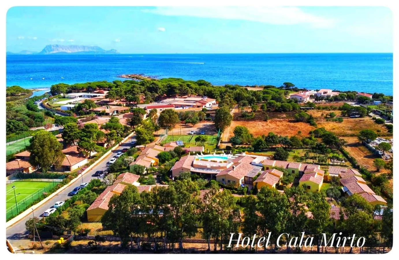 Beach in Hotel Cala Mirto
