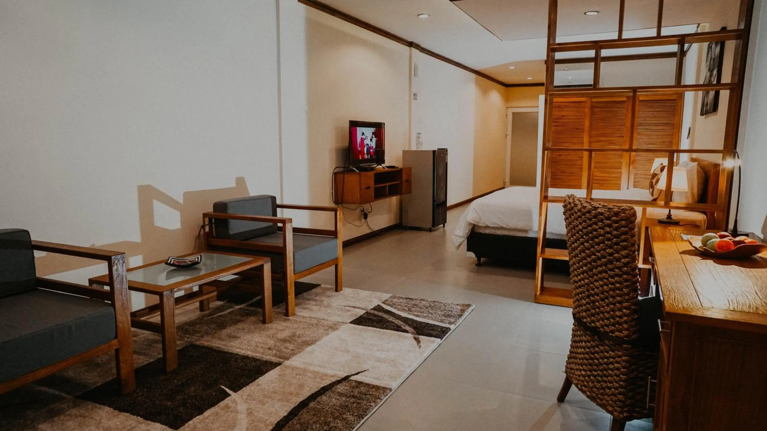 Bed in Seaview Beach Resort