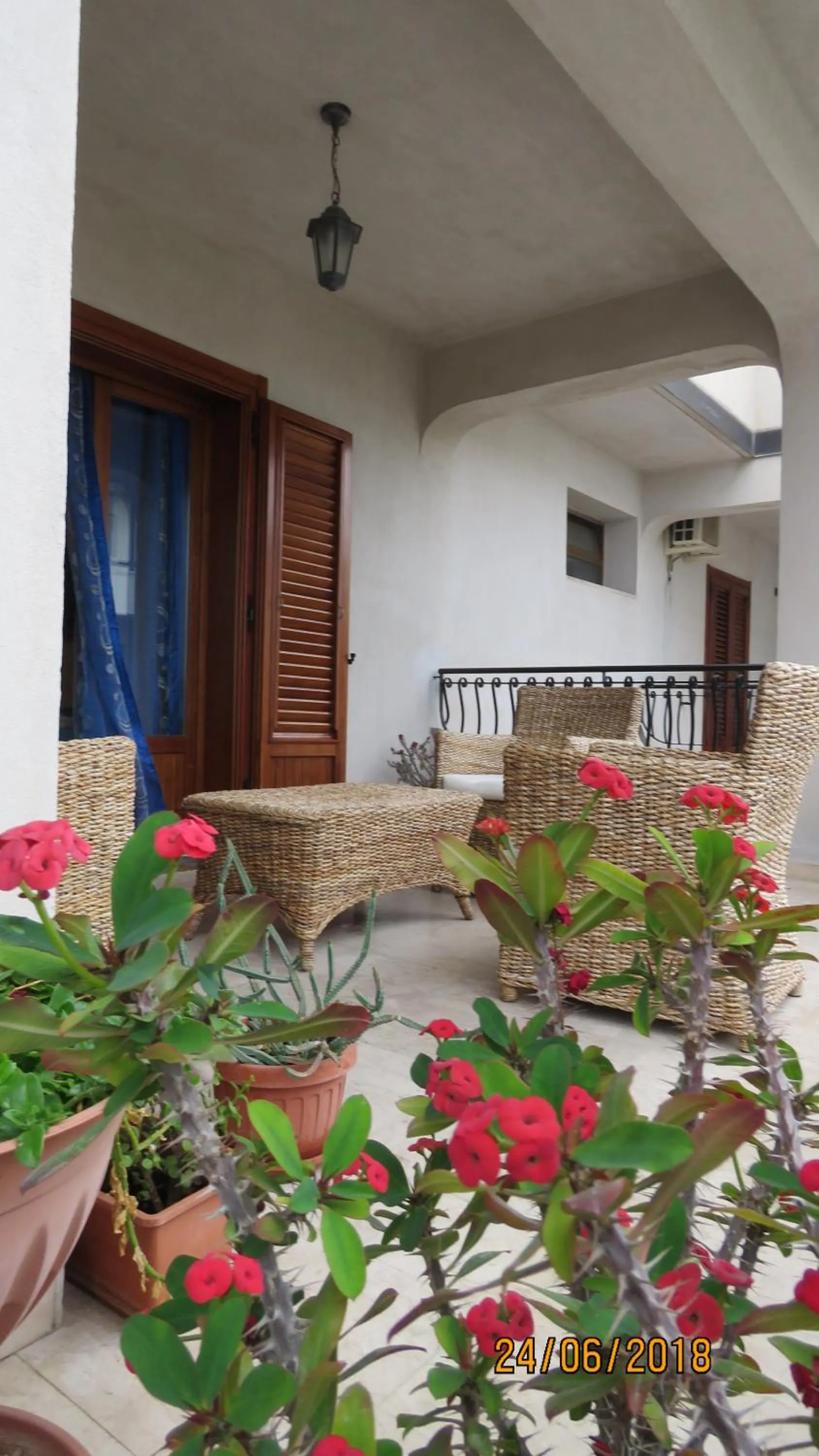 Balcony/Terrace in B&B Nereidi