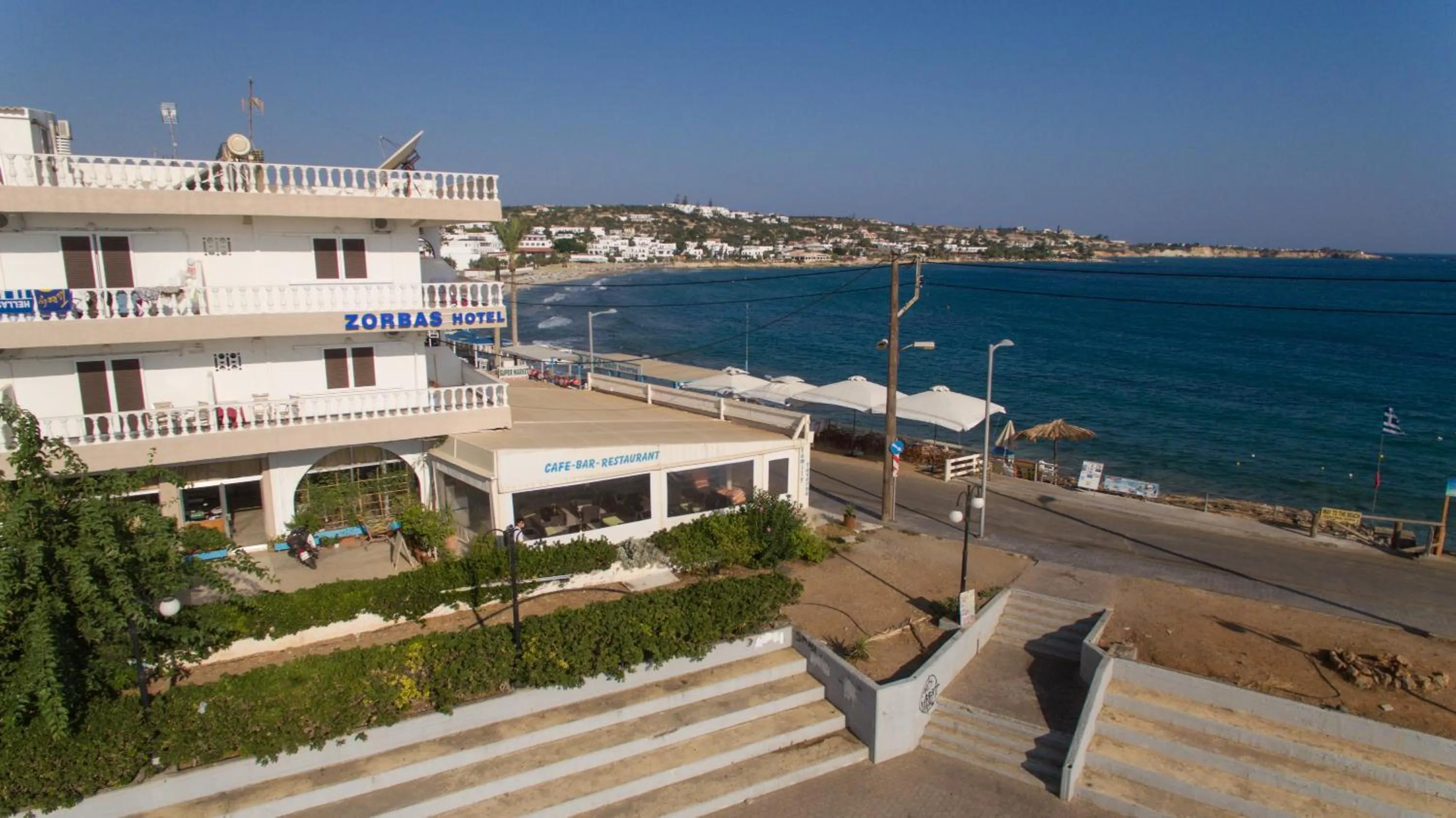 Property building in Zorbas Hotel