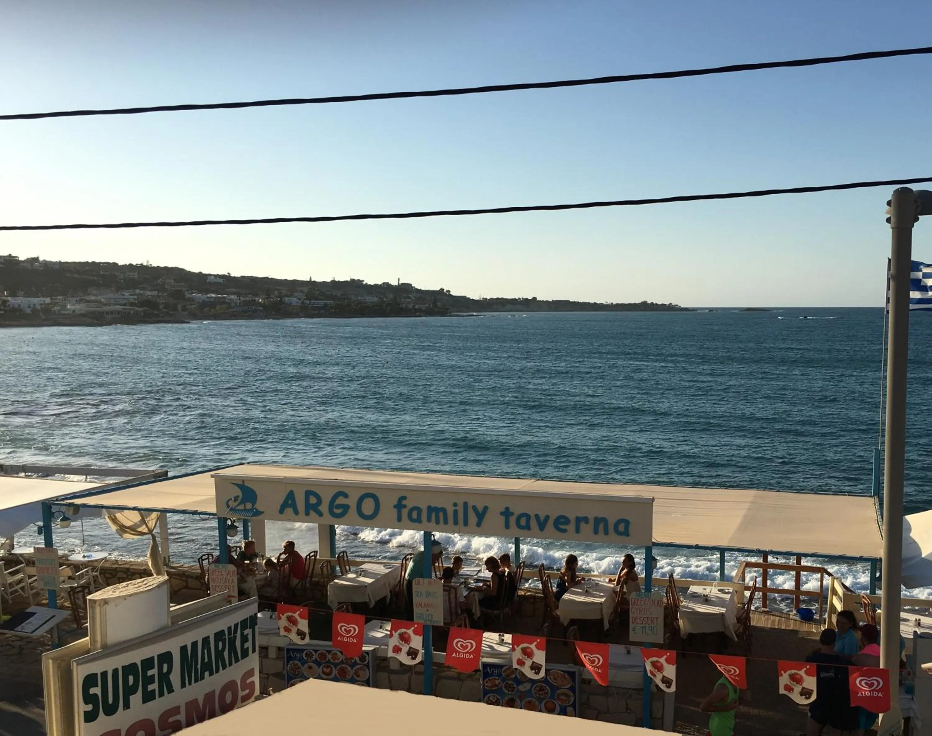 Sea view in Zorbas Hotel