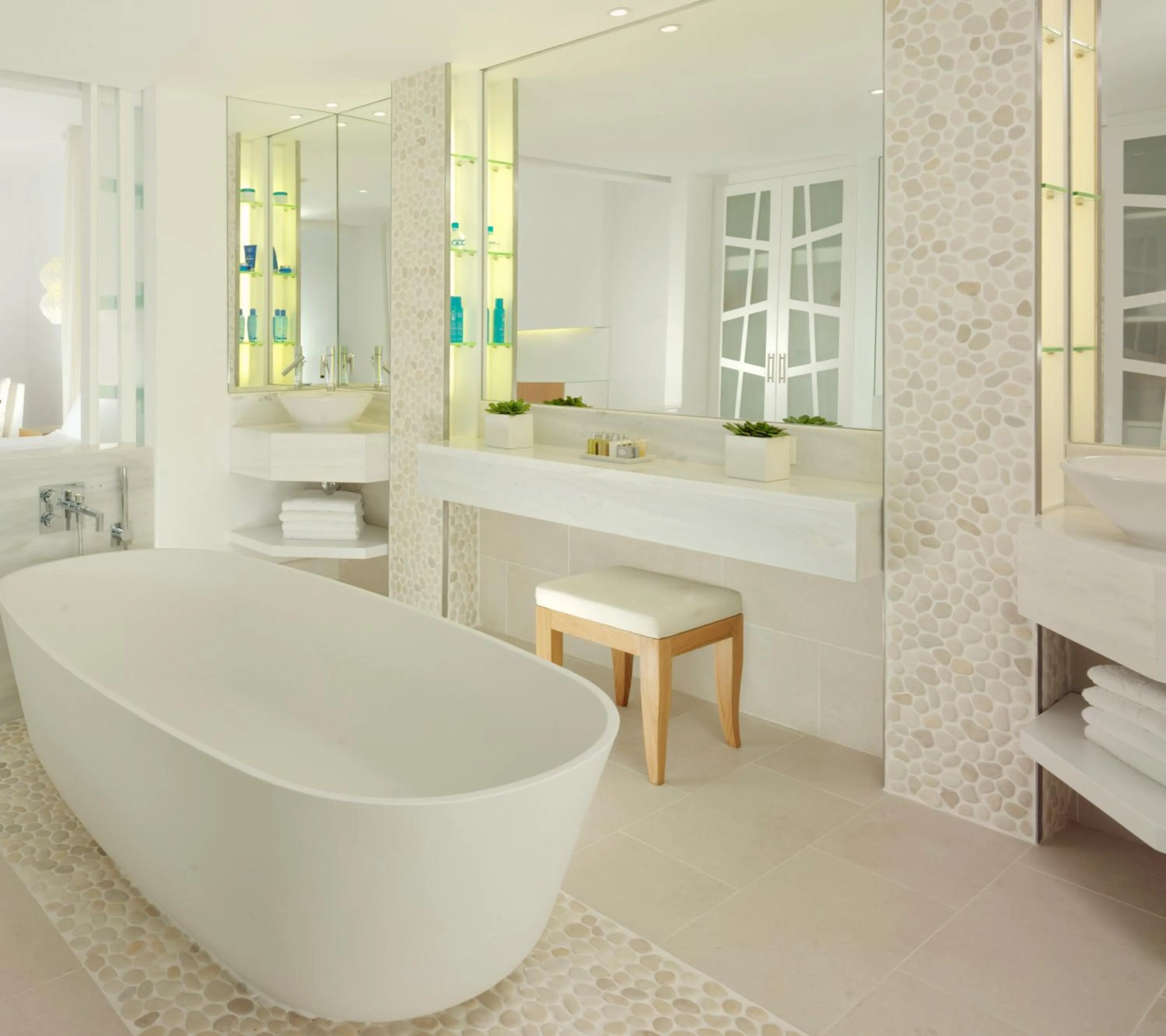 Bathroom in Mykonos Grand Hotel & Resort