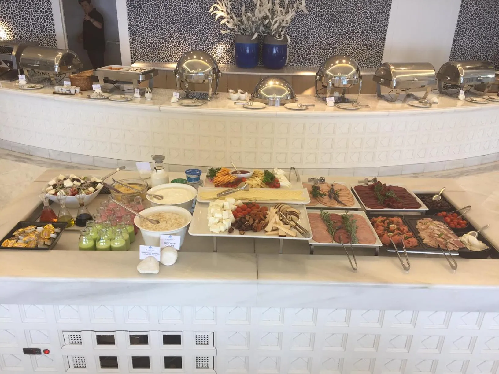 Breakfast in Mykonos Grand Hotel & Resort