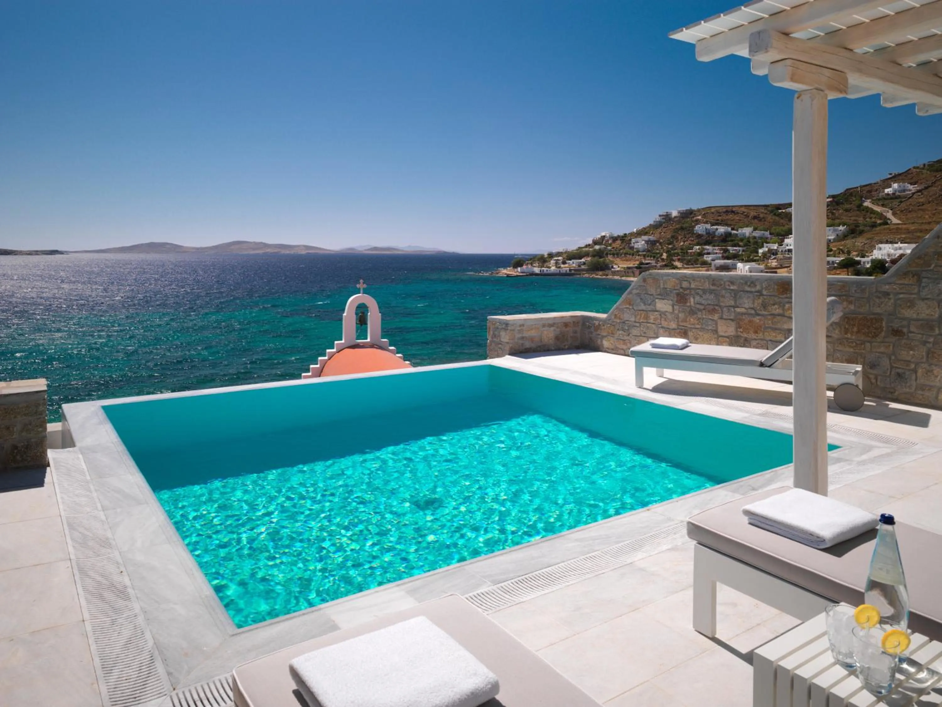 Swimming pool in Mykonos Grand Hotel & Resort