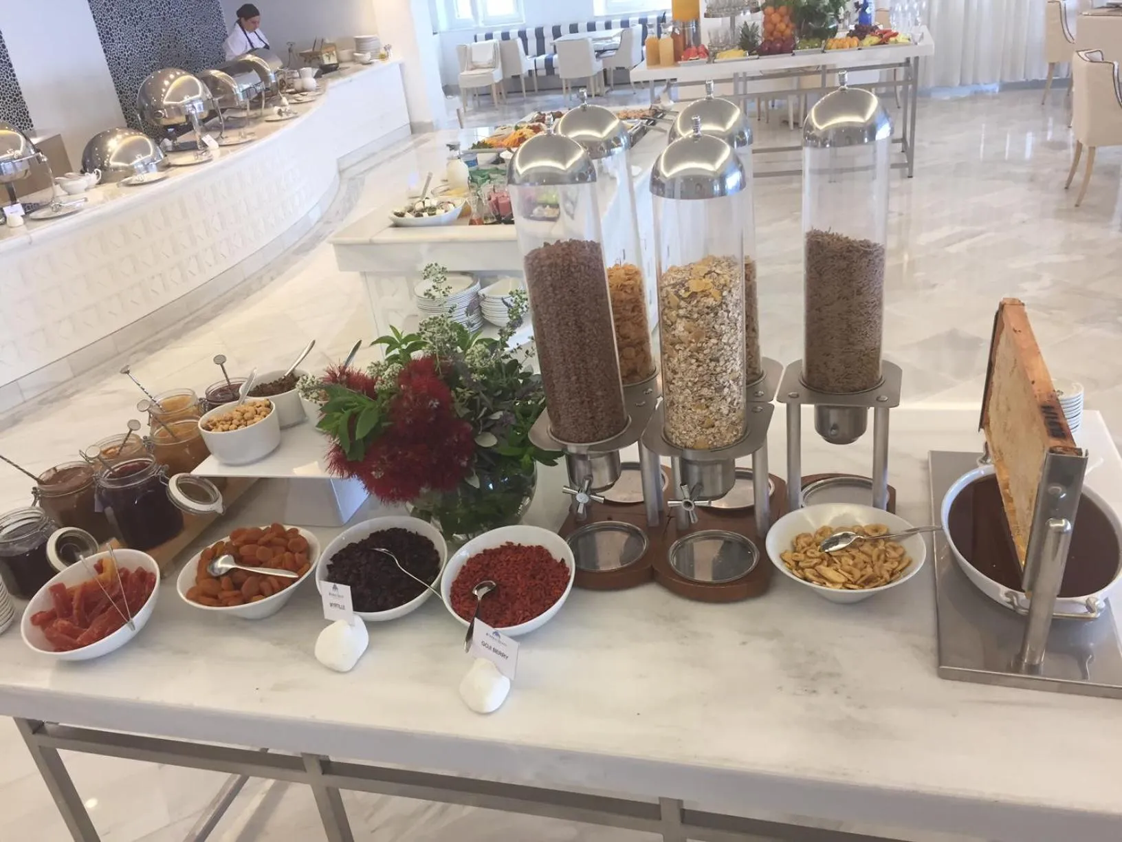 Breakfast in Mykonos Grand Hotel & Resort