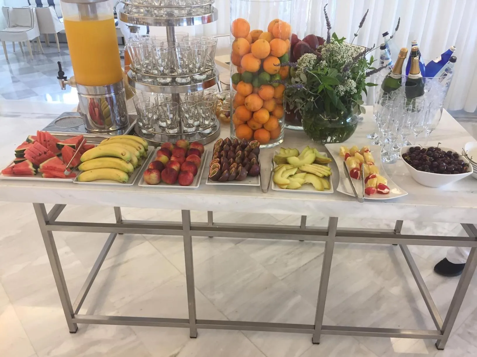 Breakfast in Mykonos Grand Hotel & Resort