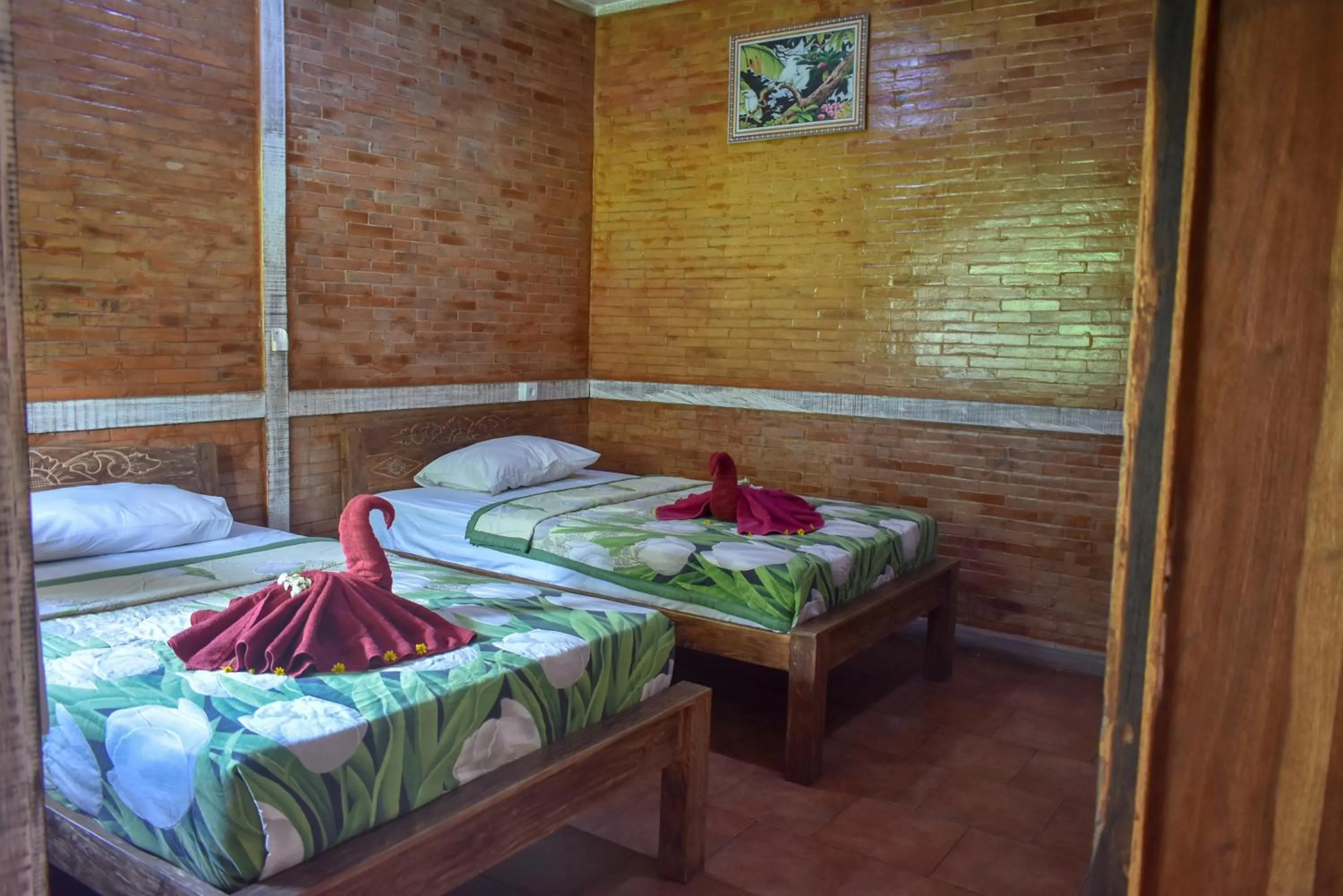 Bed in Medori Putih Homestay