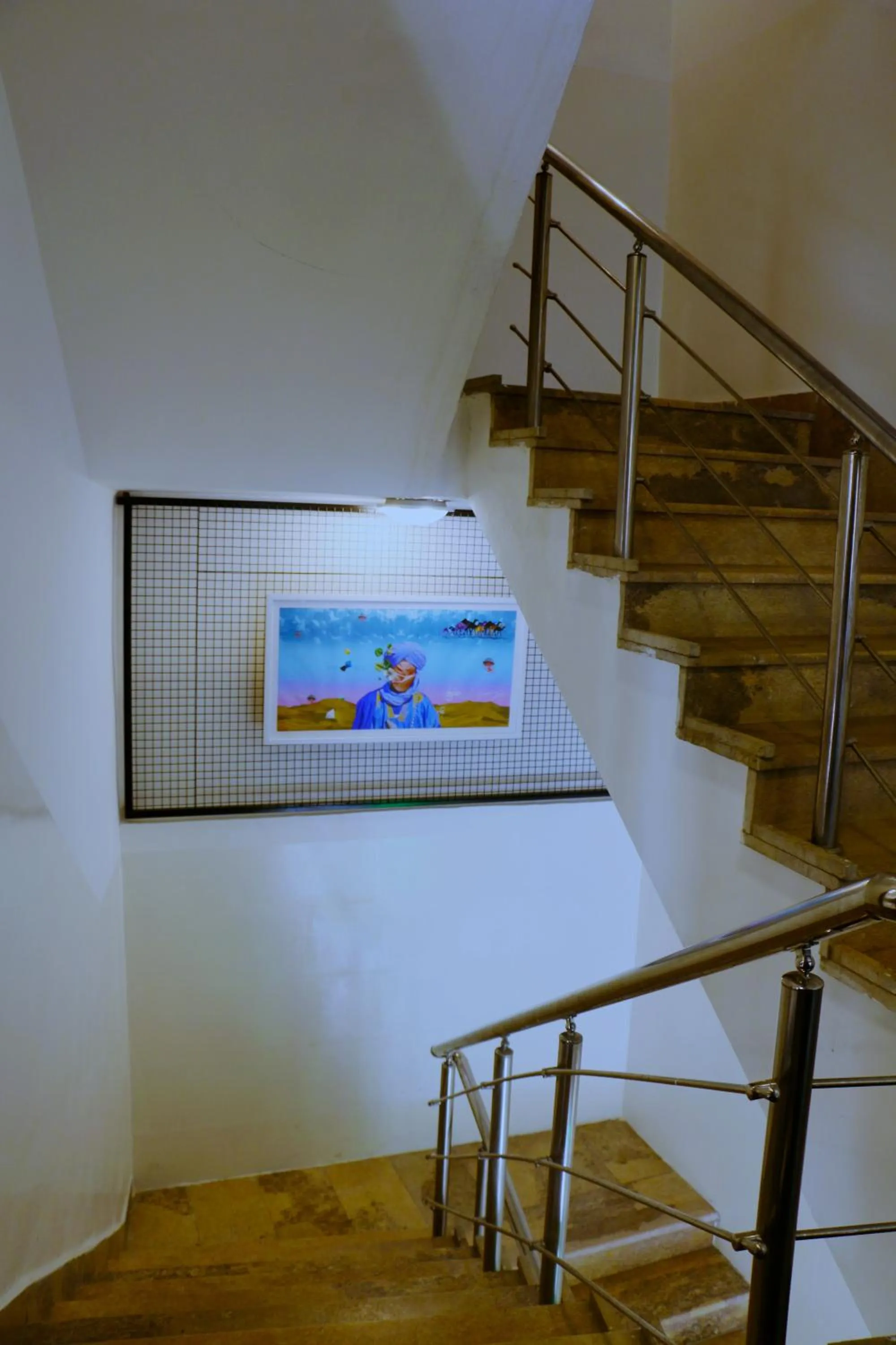 Decorative detail in Nomads Hotel