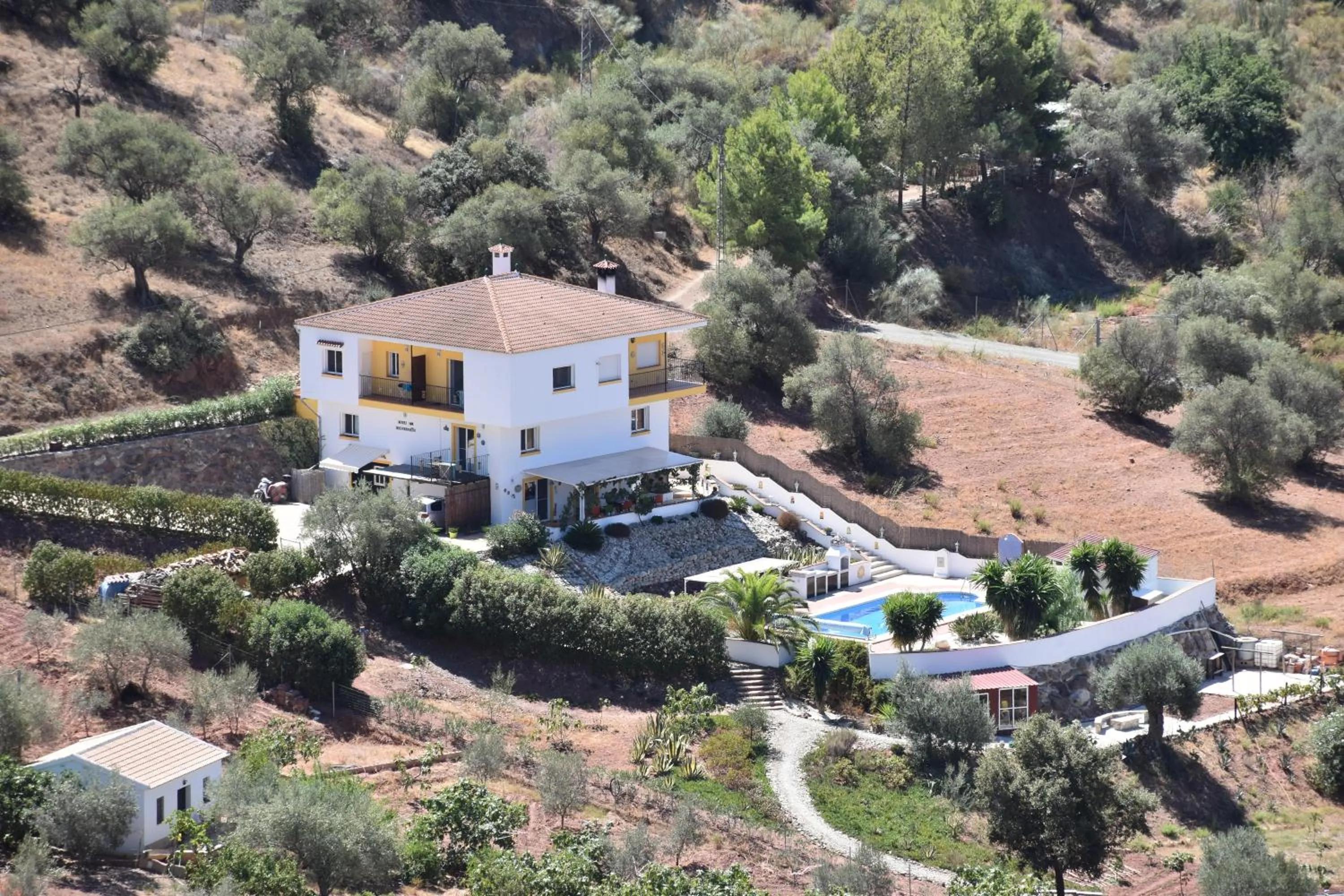 Bird's eye view in B&B Casa El Corasueño