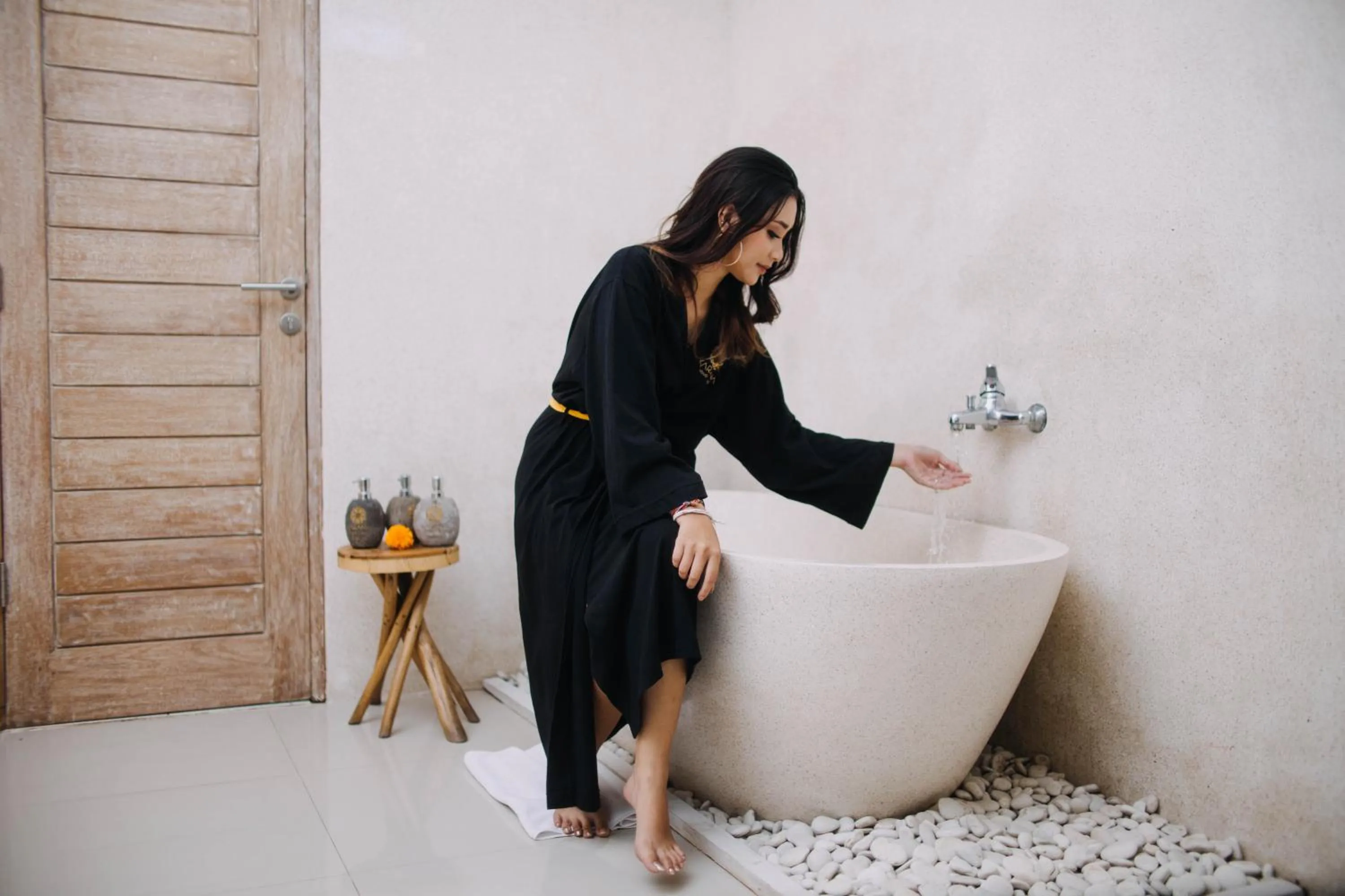 People in Freddies Resort & Villas Ubud by Kanaya Hospitality