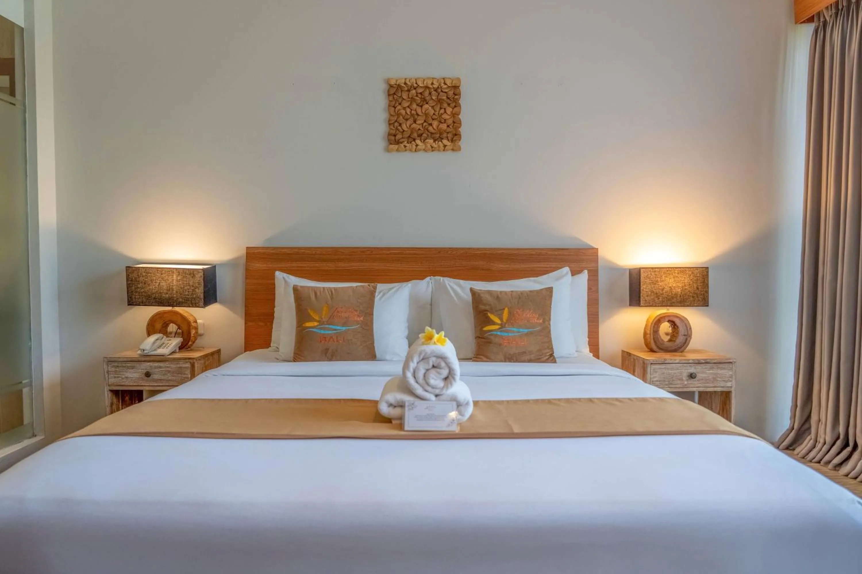 Bedroom, Bed in Freddies Resort & Villas Ubud by Kanaya Hospitality