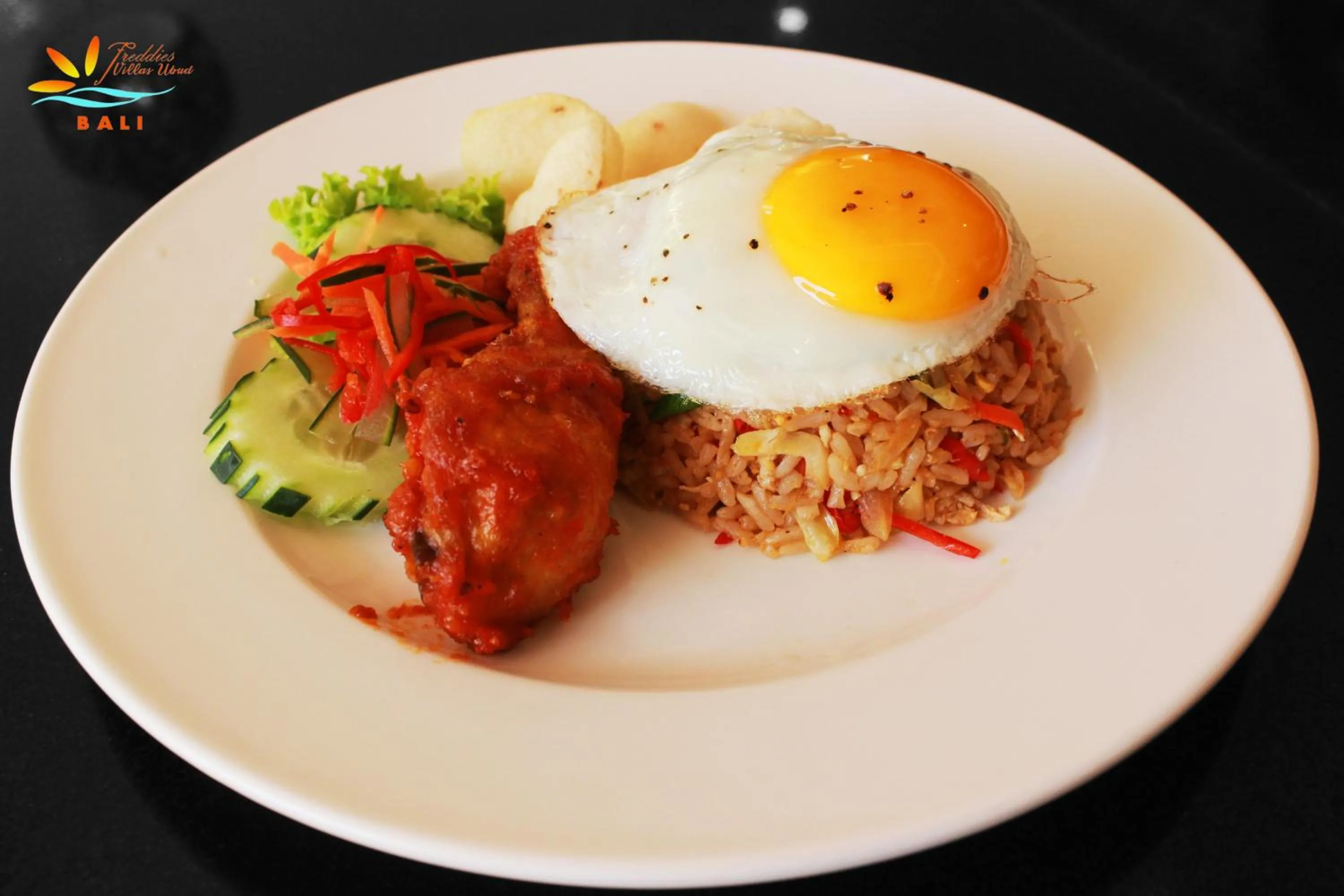 Food in Freddies Resort & Villas Ubud by Kanaya Hospitality