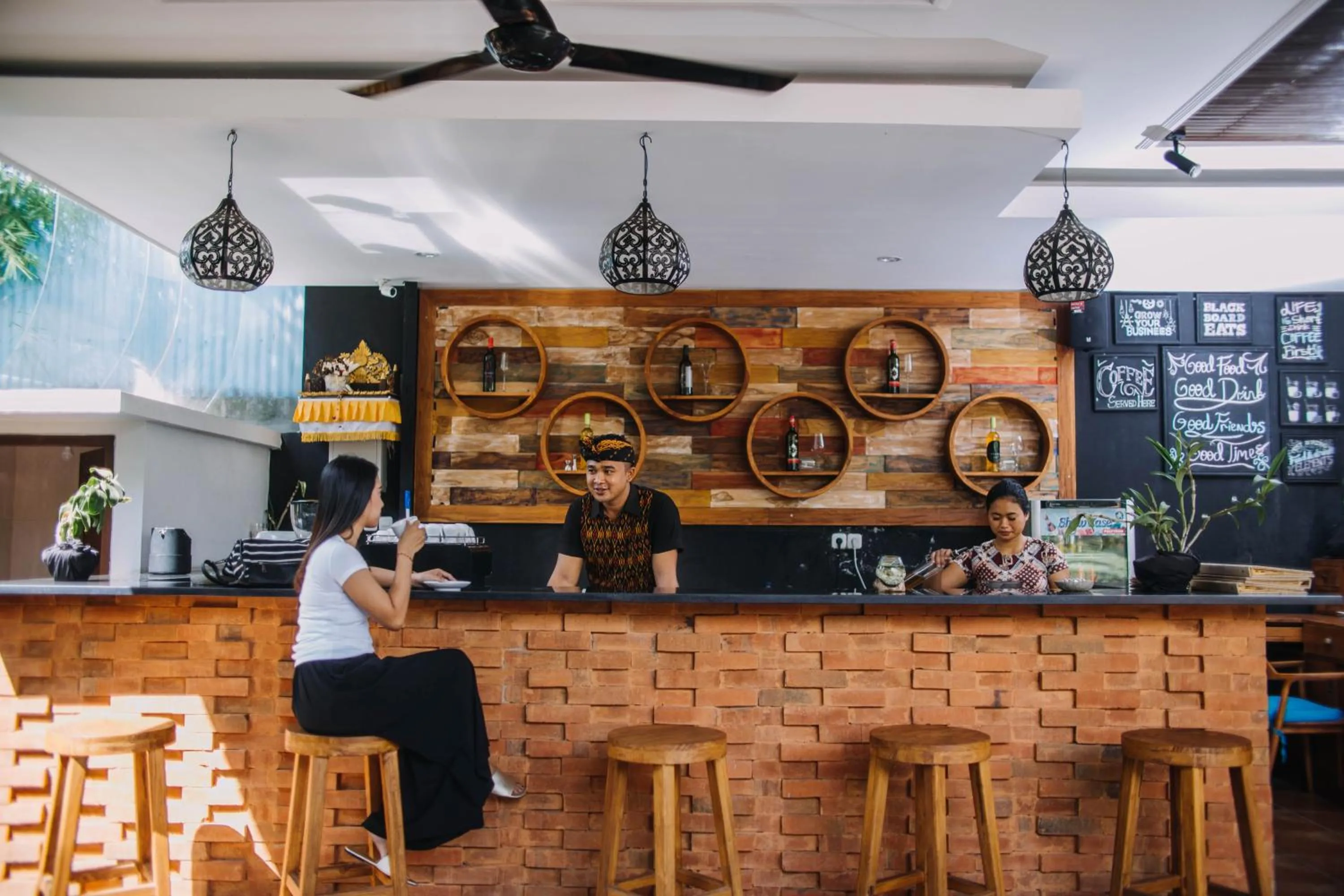 Staff in Freddies Resort & Villas Ubud by Kanaya Hospitality