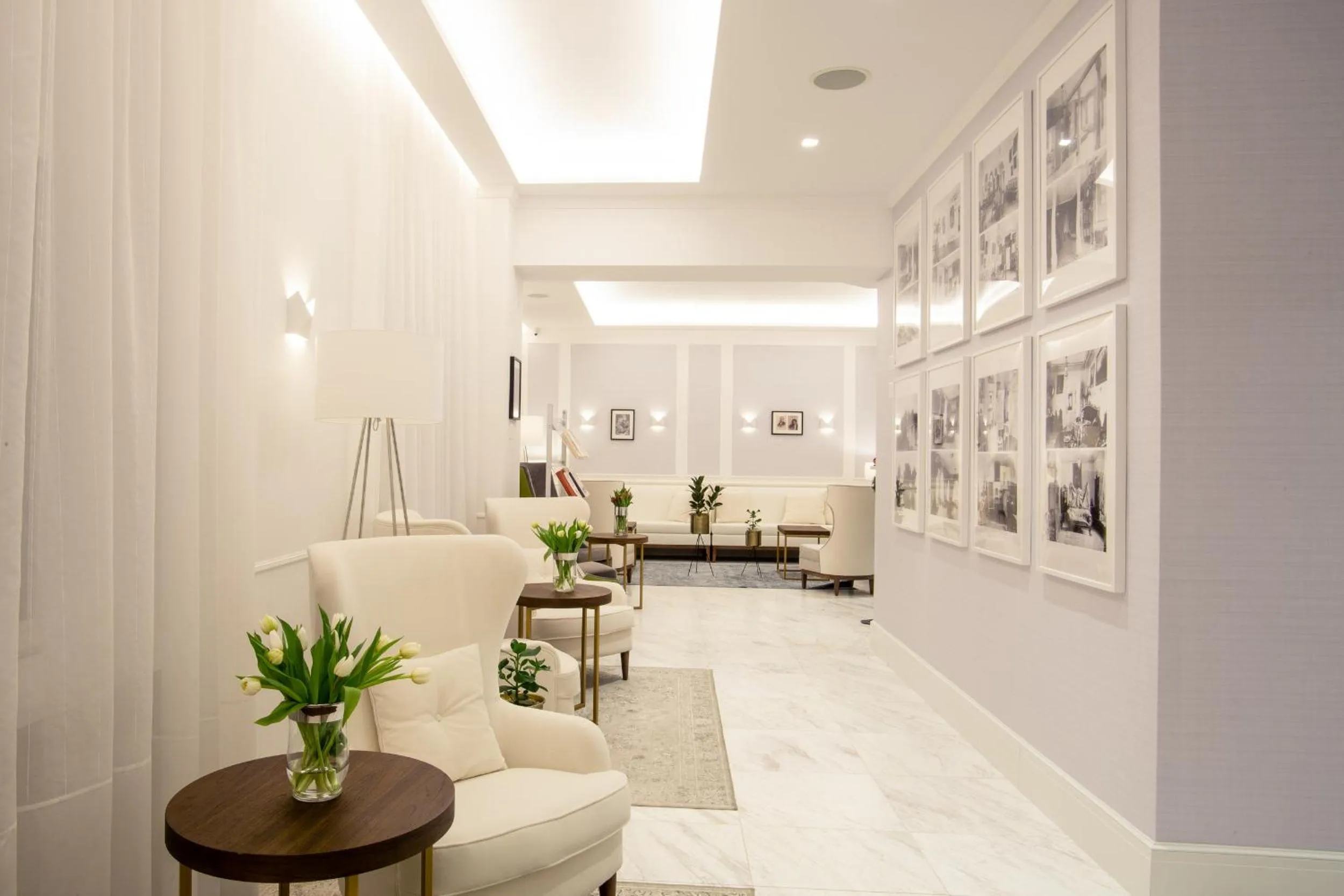 Lobby or reception in Pałac Komierowo