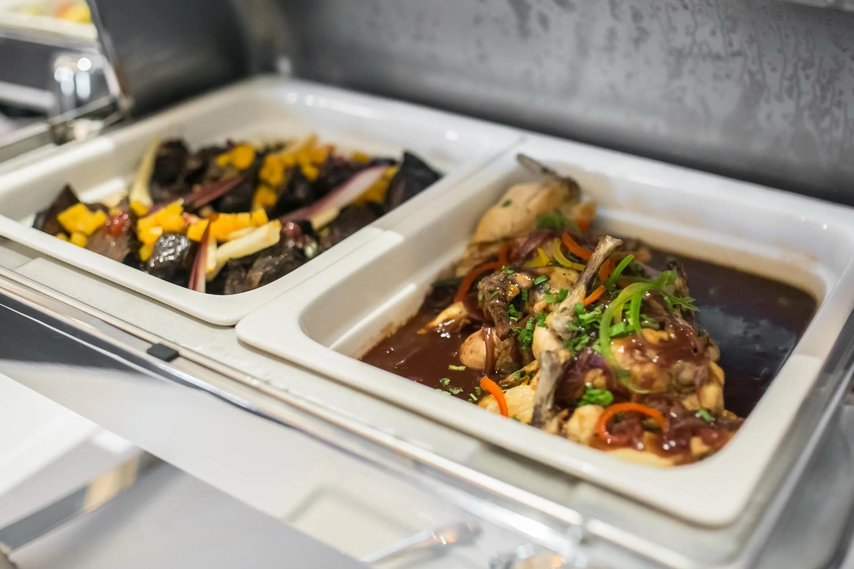 Food close-up in Pałac Komierowo