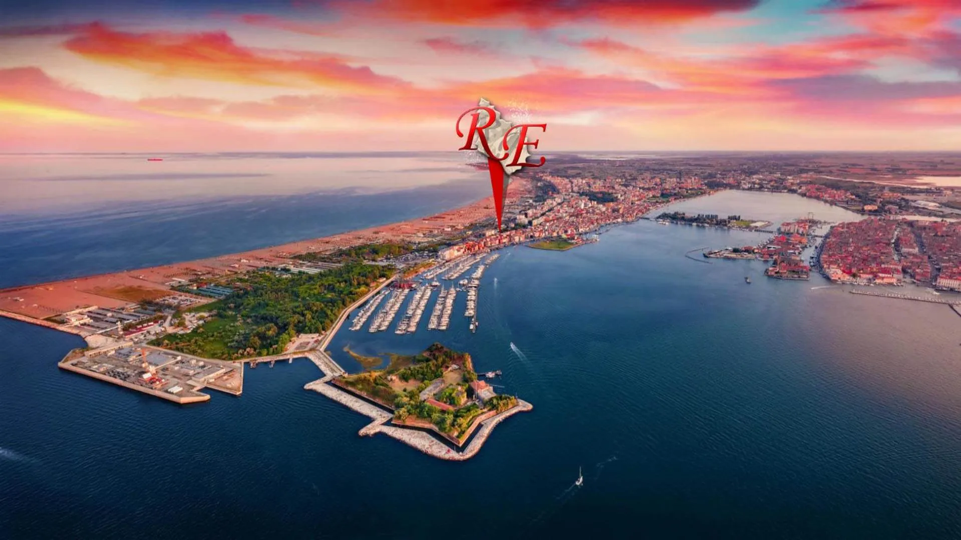 Bird's eye view in Residence Eleonora