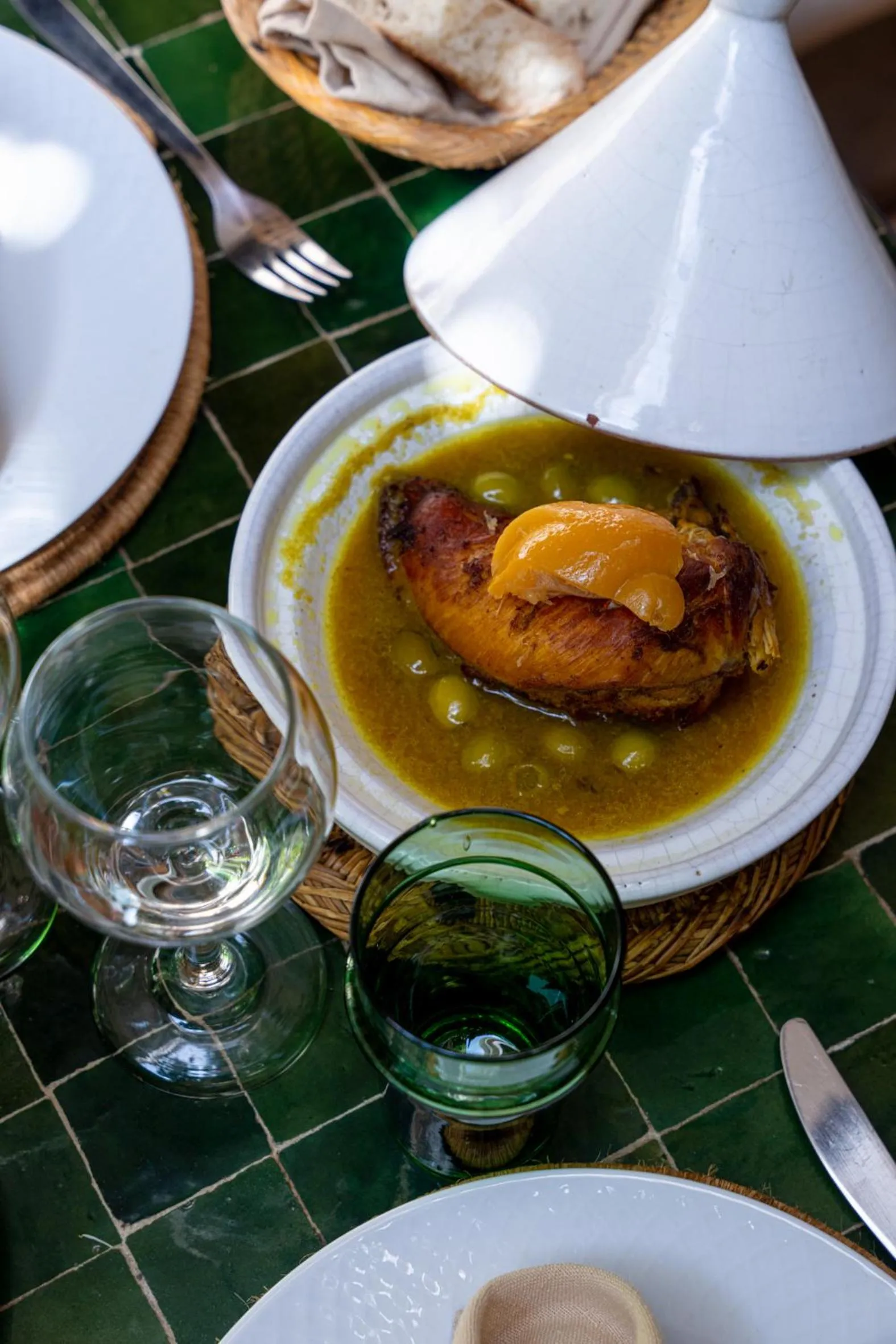 Lunch in Riad l'Oiseau du Paradis
