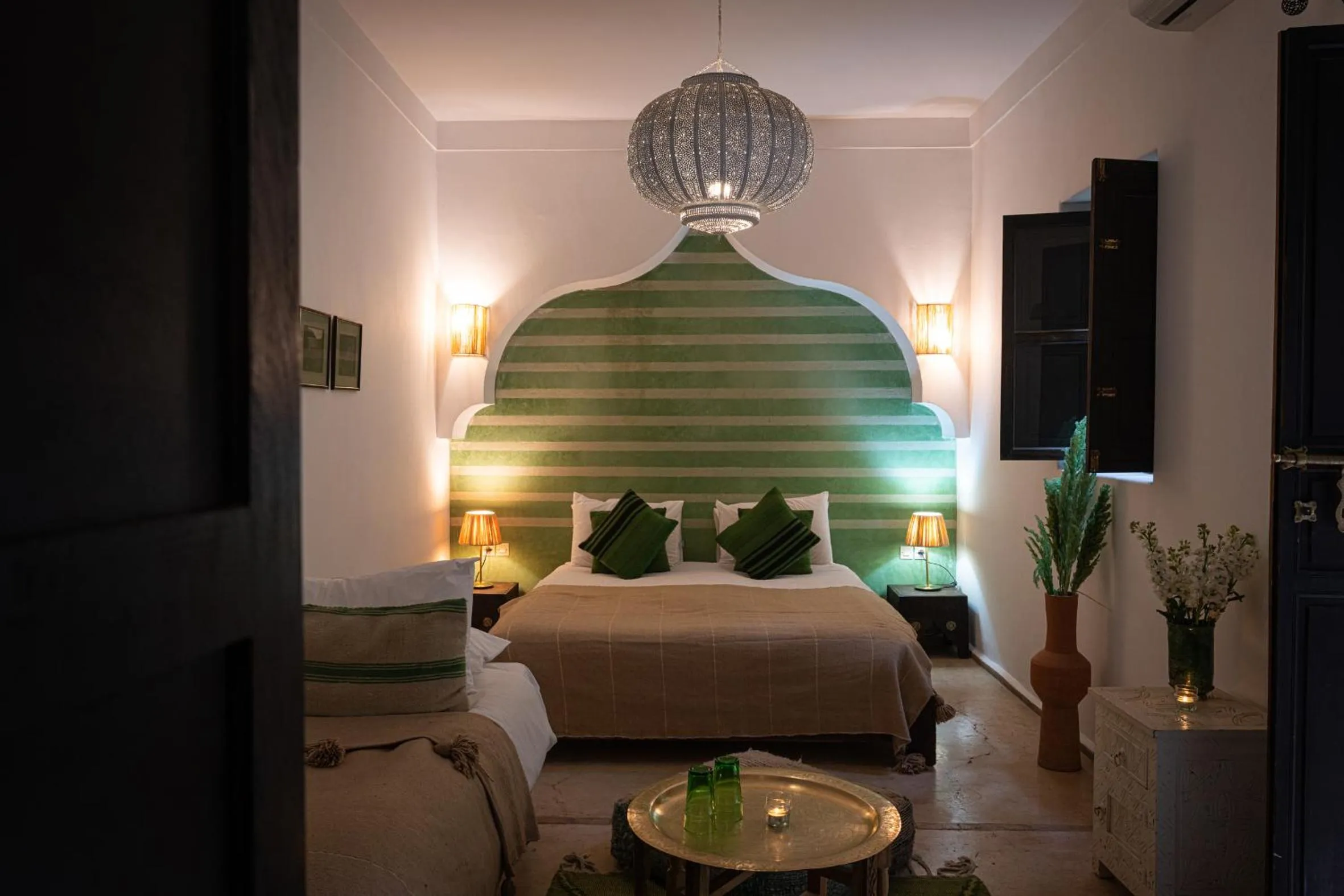 Bedroom, Bed in Riad l'Oiseau du Paradis