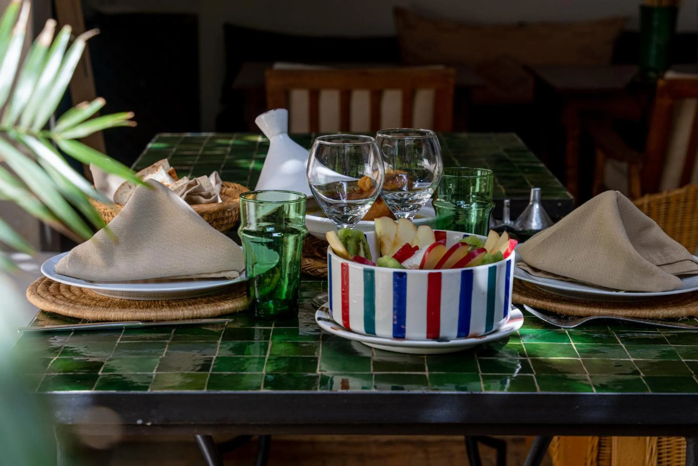 Lunch in Riad l'Oiseau du Paradis