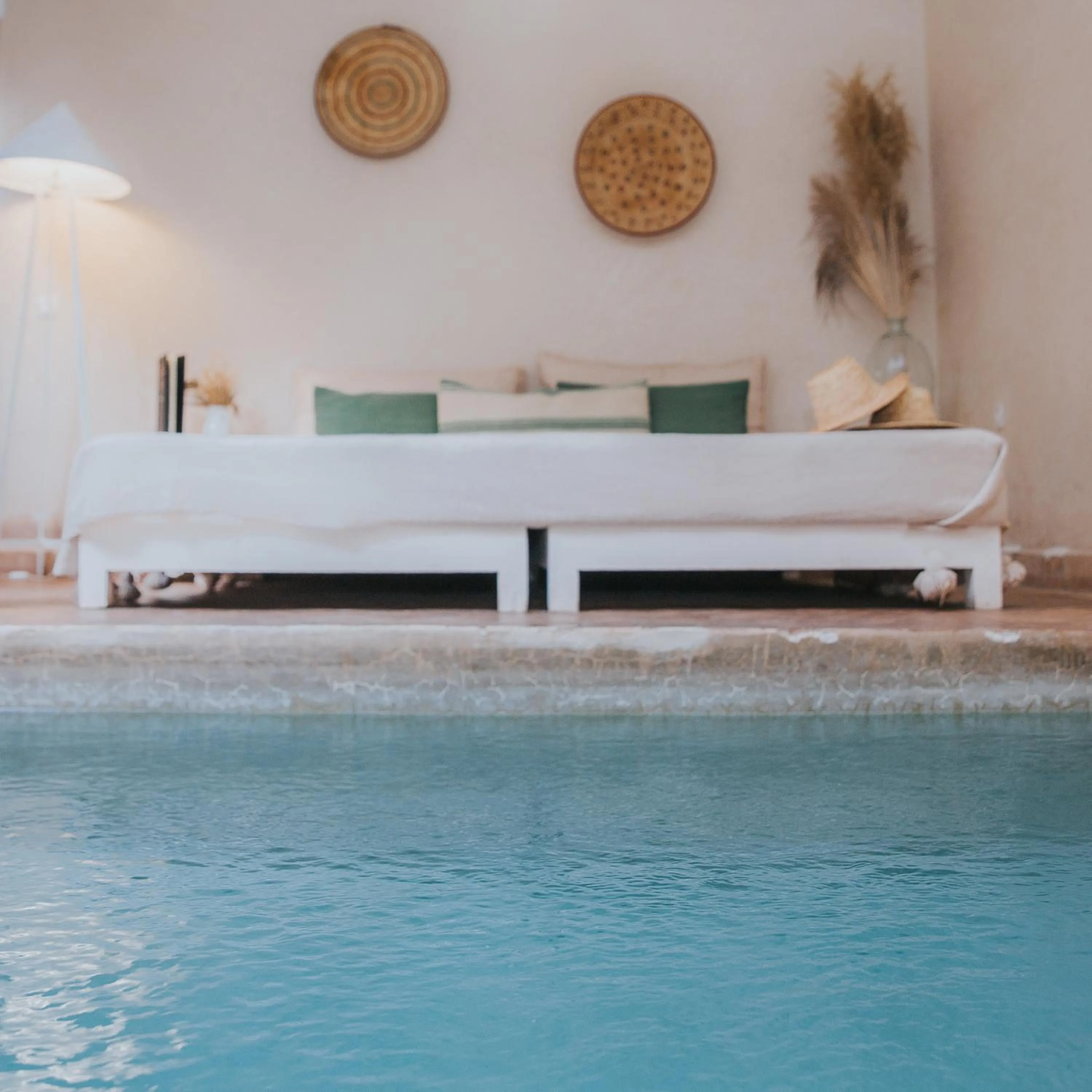 Pool view in Riad l'Oiseau du Paradis