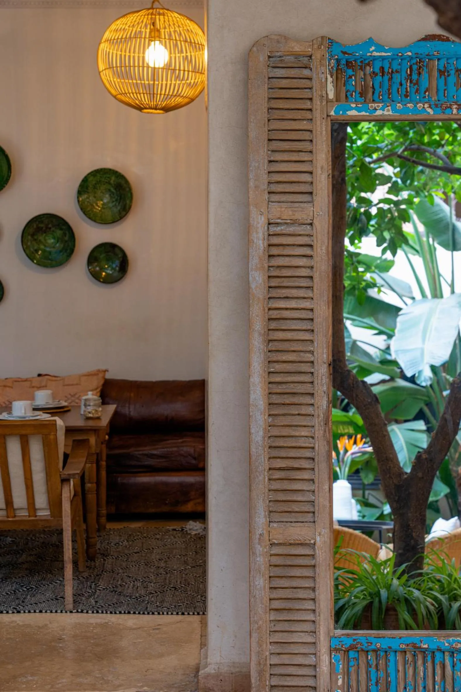 Living room in Riad l'Oiseau du Paradis