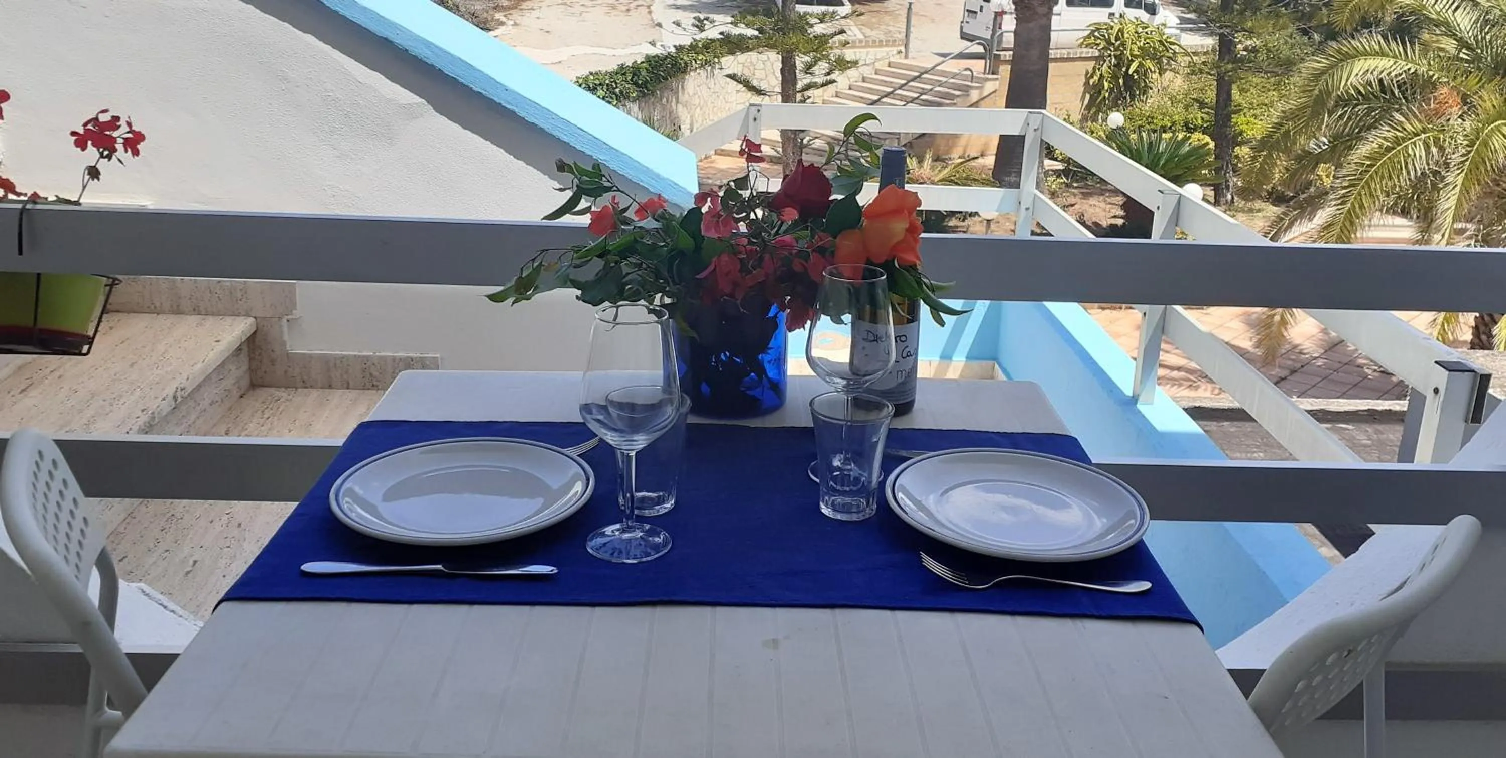 Balcony/Terrace in Residence Le 4 Stagioni