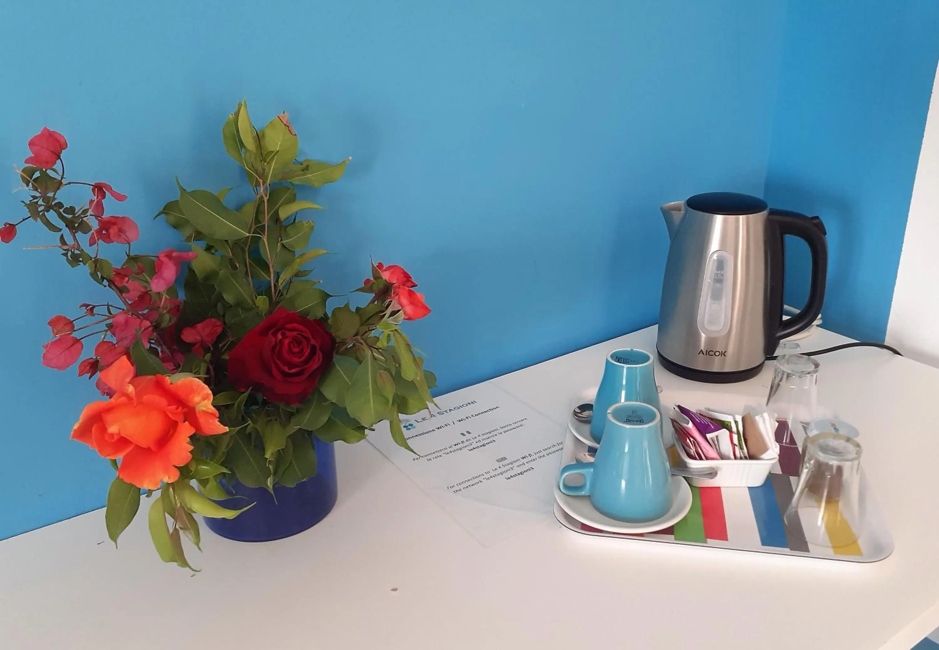 Coffee/tea facilities in Residence Le 4 Stagioni