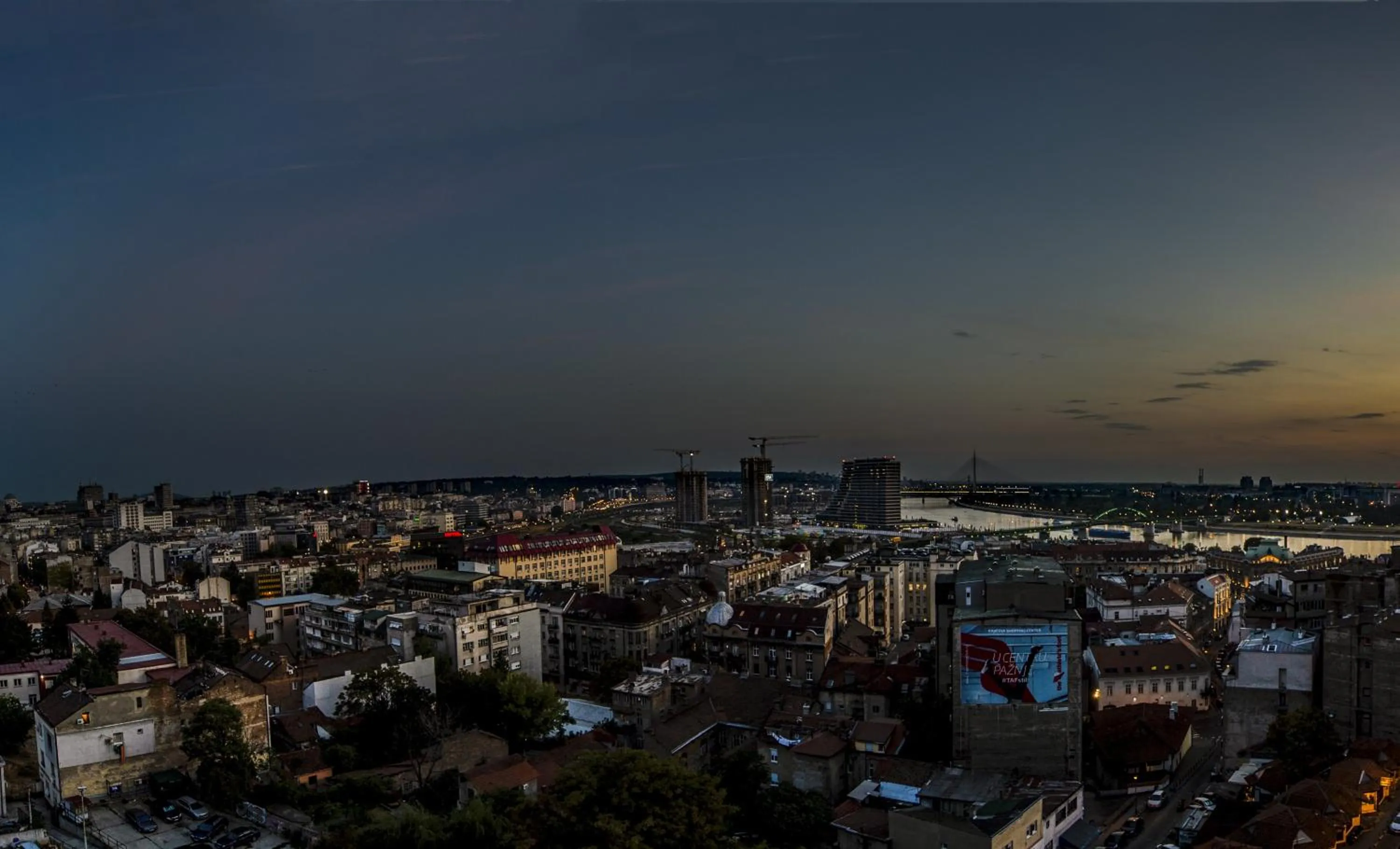 City view in Amsterdam Hotel