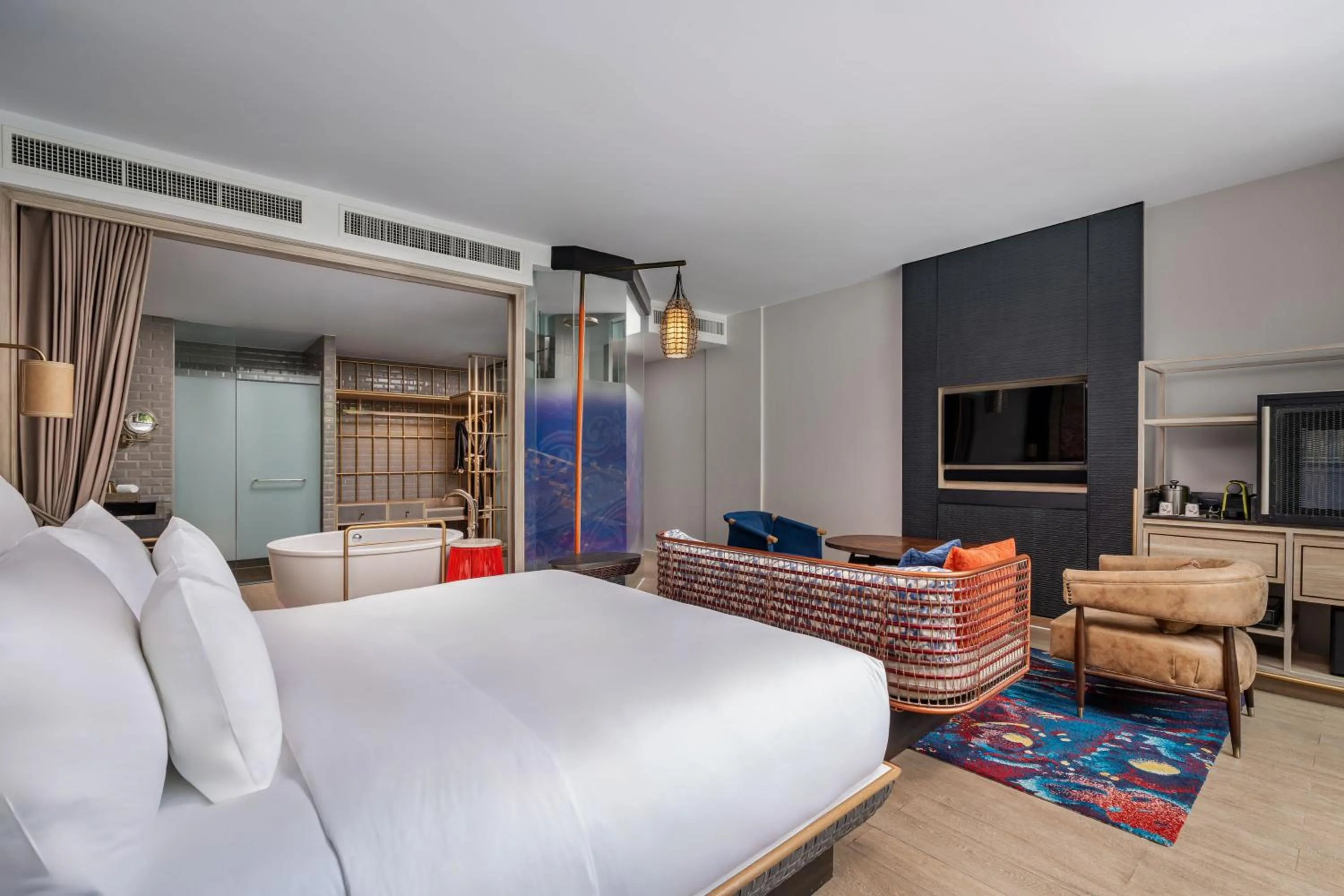 Bed in Hotel Indigo Phuket Patong by IHG