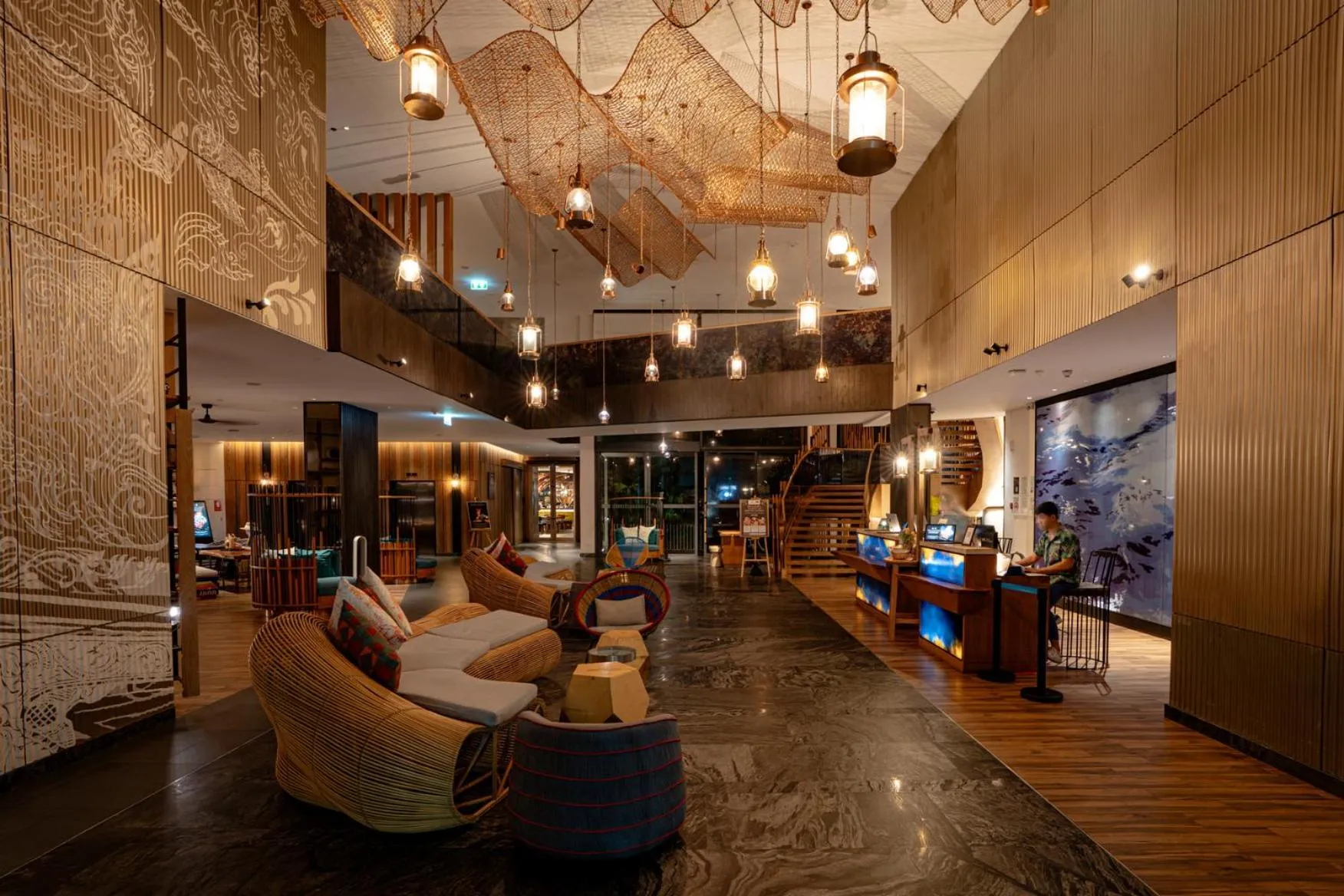 Lobby or reception in Hotel Indigo Phuket Patong by IHG