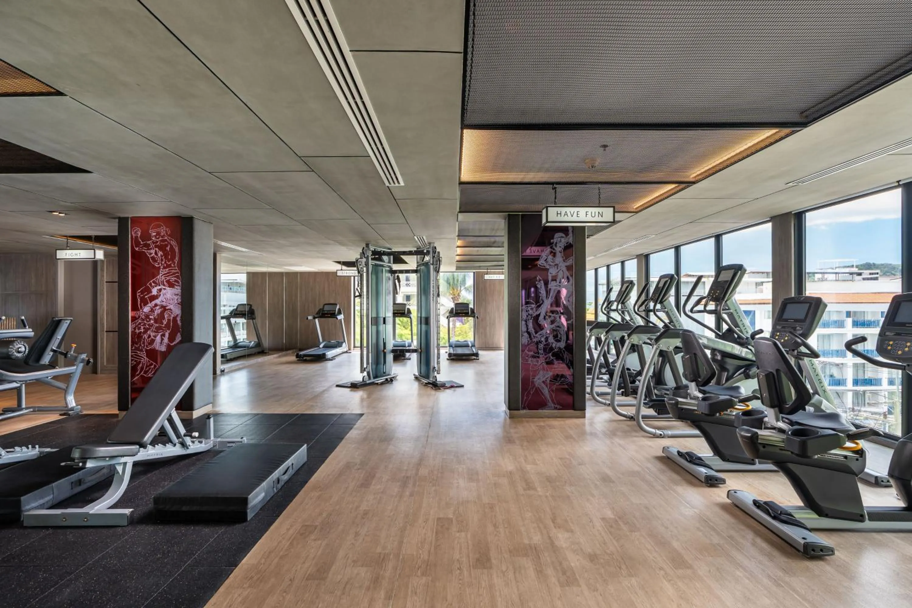 Fitness centre/facilities in Hotel Indigo Phuket Patong by IHG