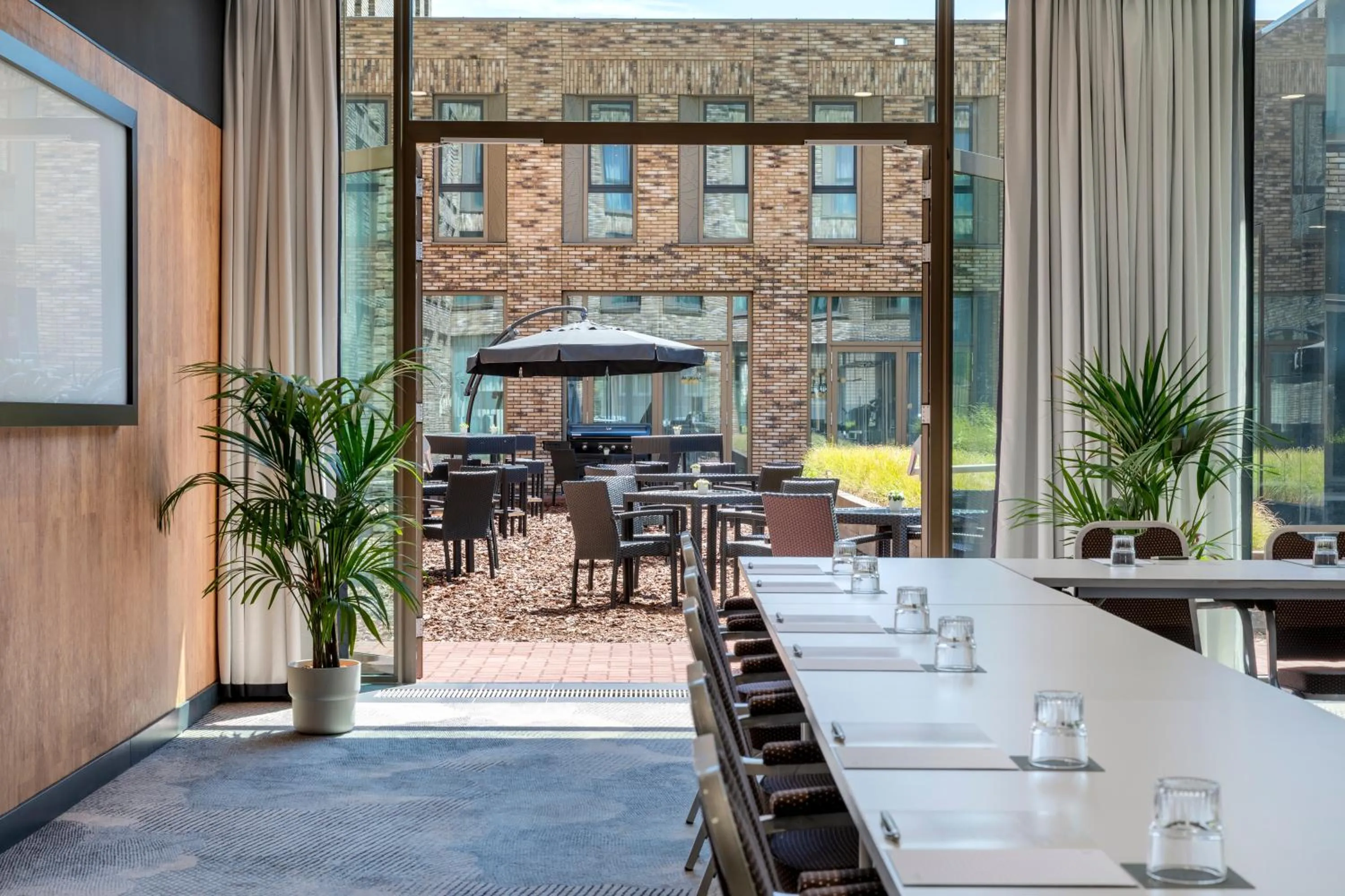 Balcony/Terrace in Renaissance Amsterdam Schiphol Airport Hotel
