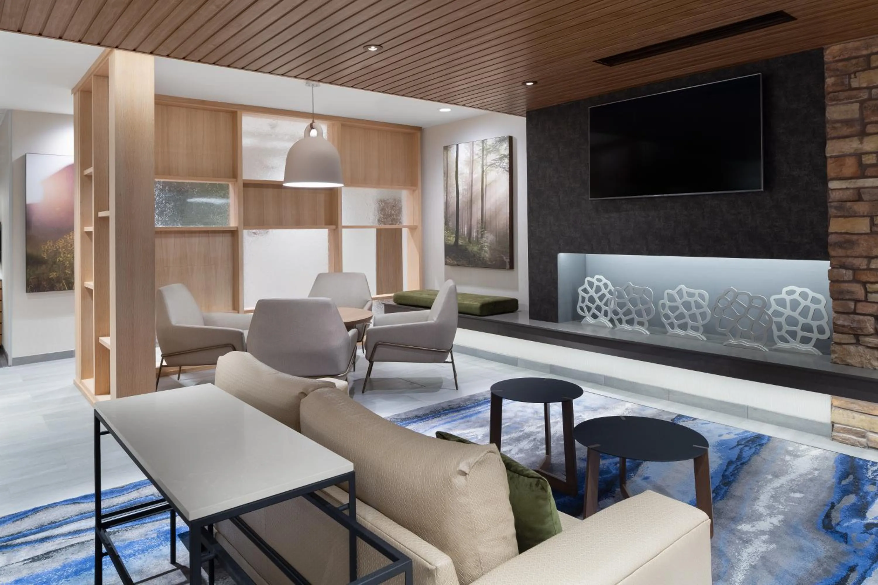 Lobby or reception in Fairfield Inn & Suites by Marriott Kenosha Pleasant Prairie