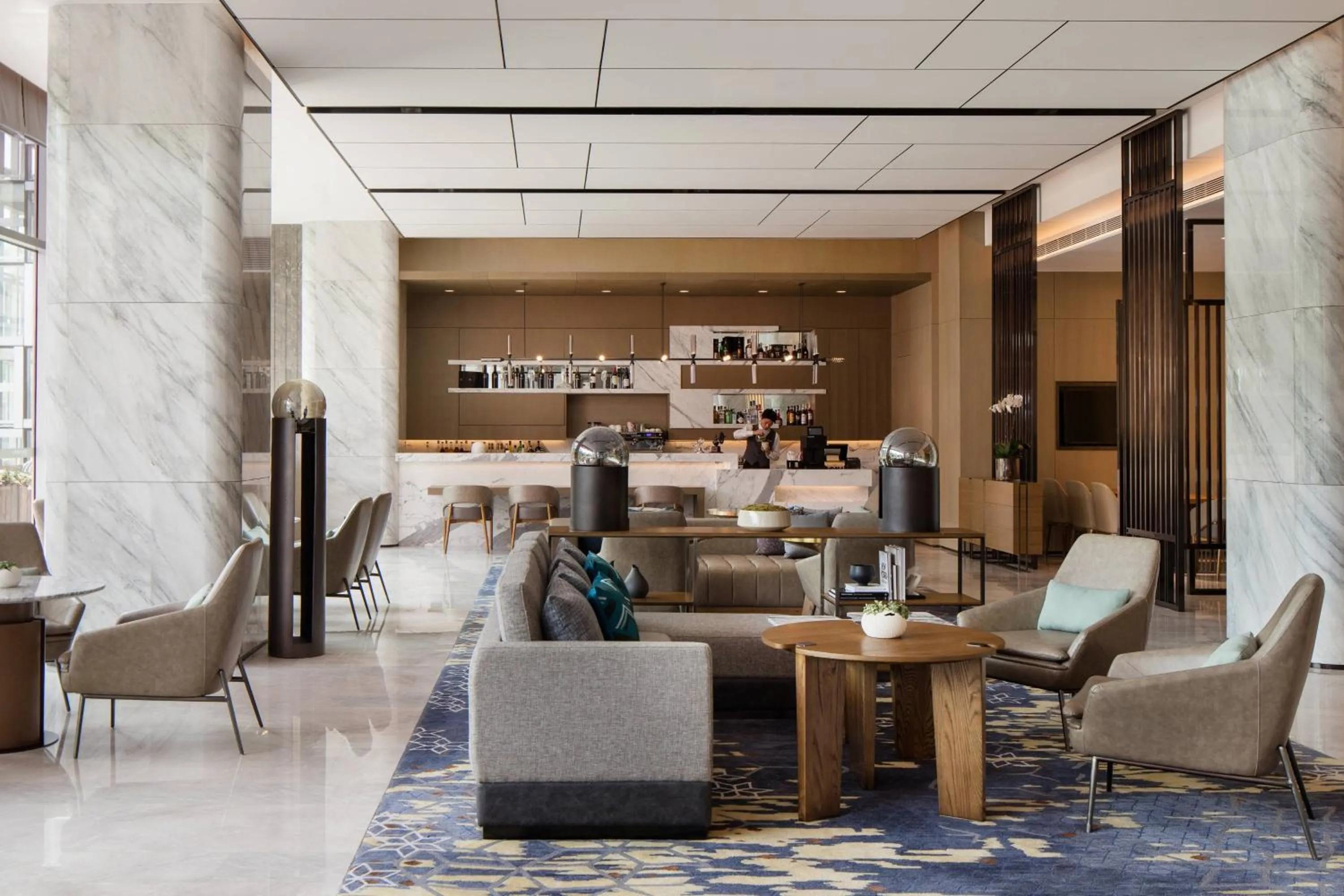 Lobby or reception in Courtyard by Marriott Shenzhen Northwest