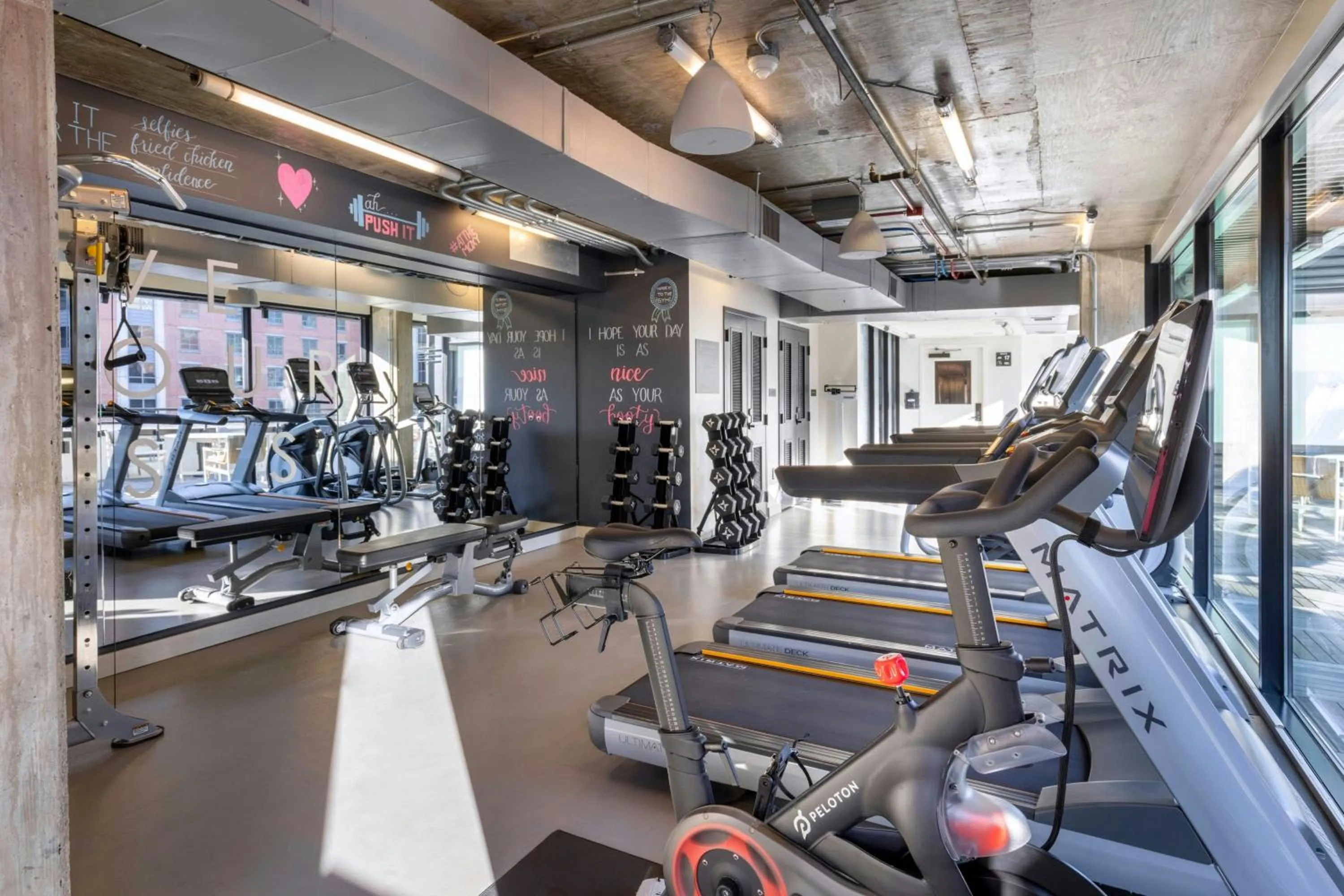 Fitness centre/facilities in Moxy Washington, DC Downtown