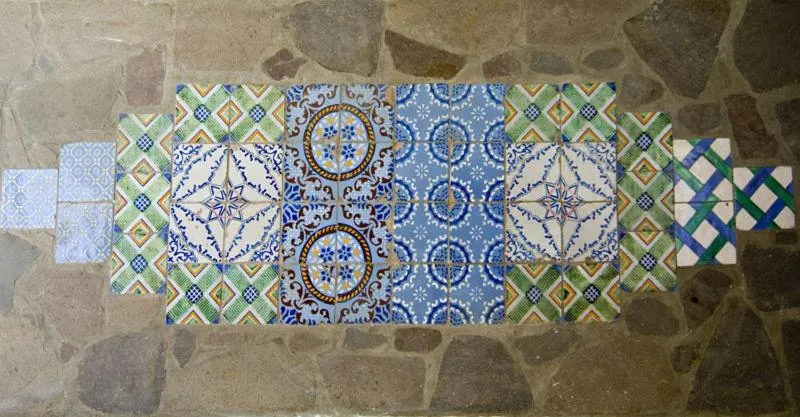 Decorative detail in Hotel Girasole