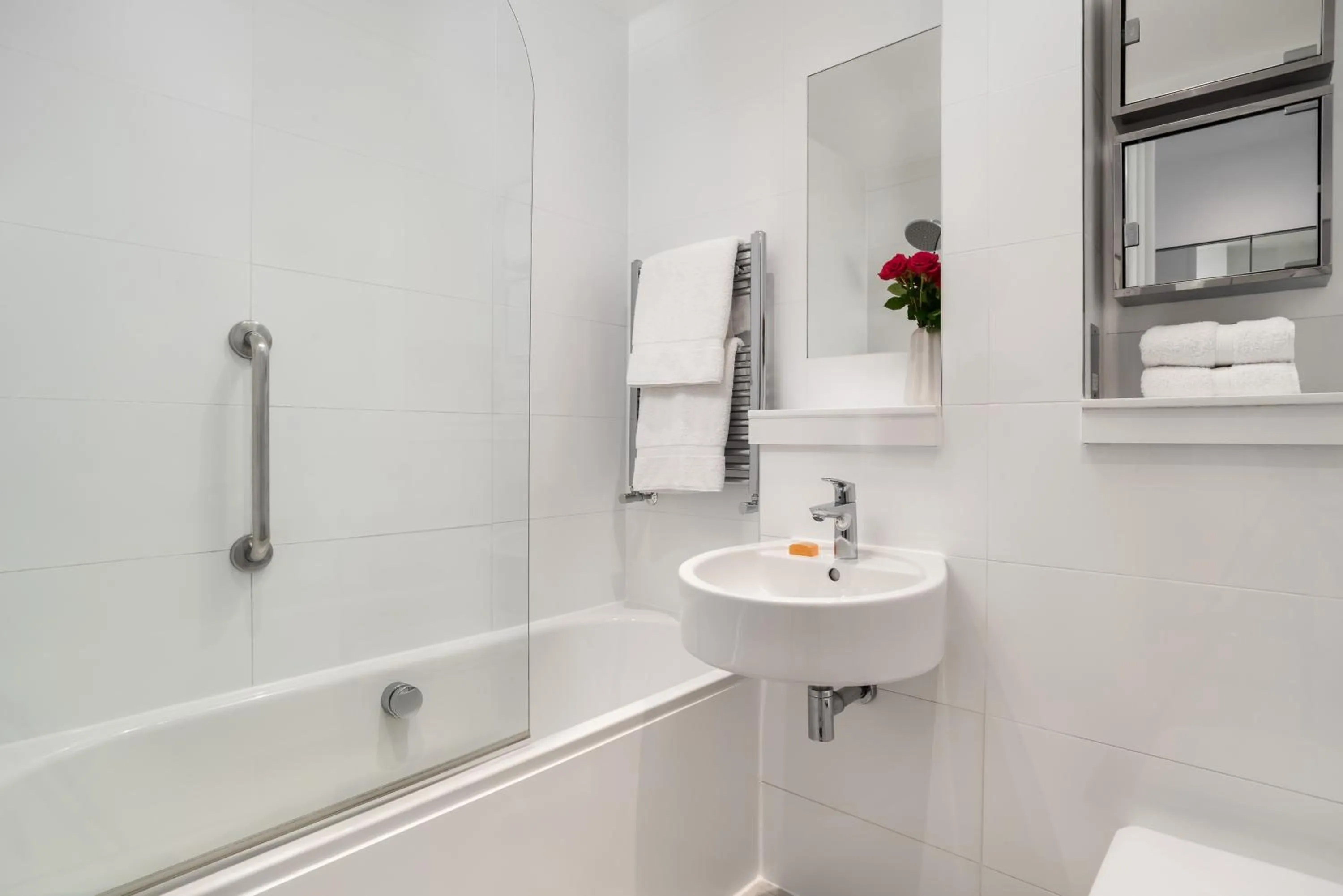 Bathroom in Nevern Place by Supercity Aparthotels