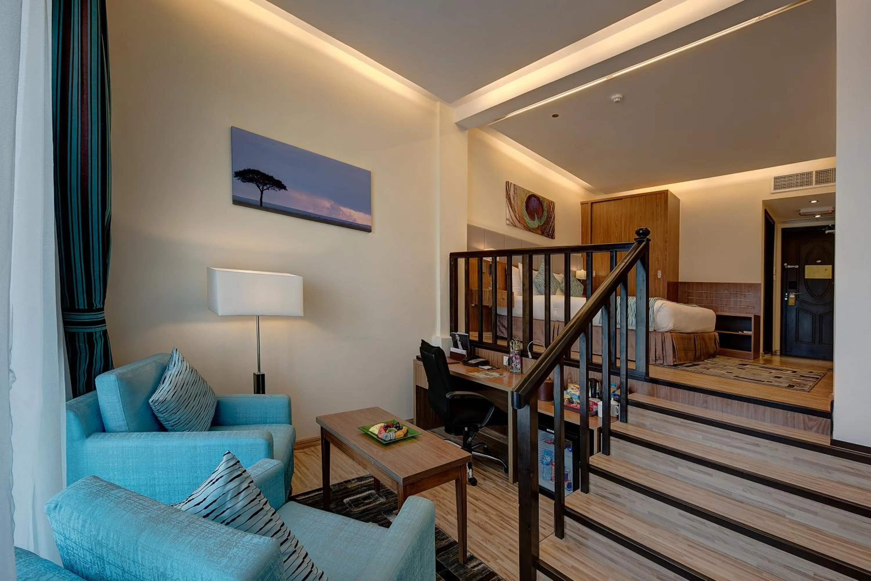 Living room in Western Hotel - Ghayathi