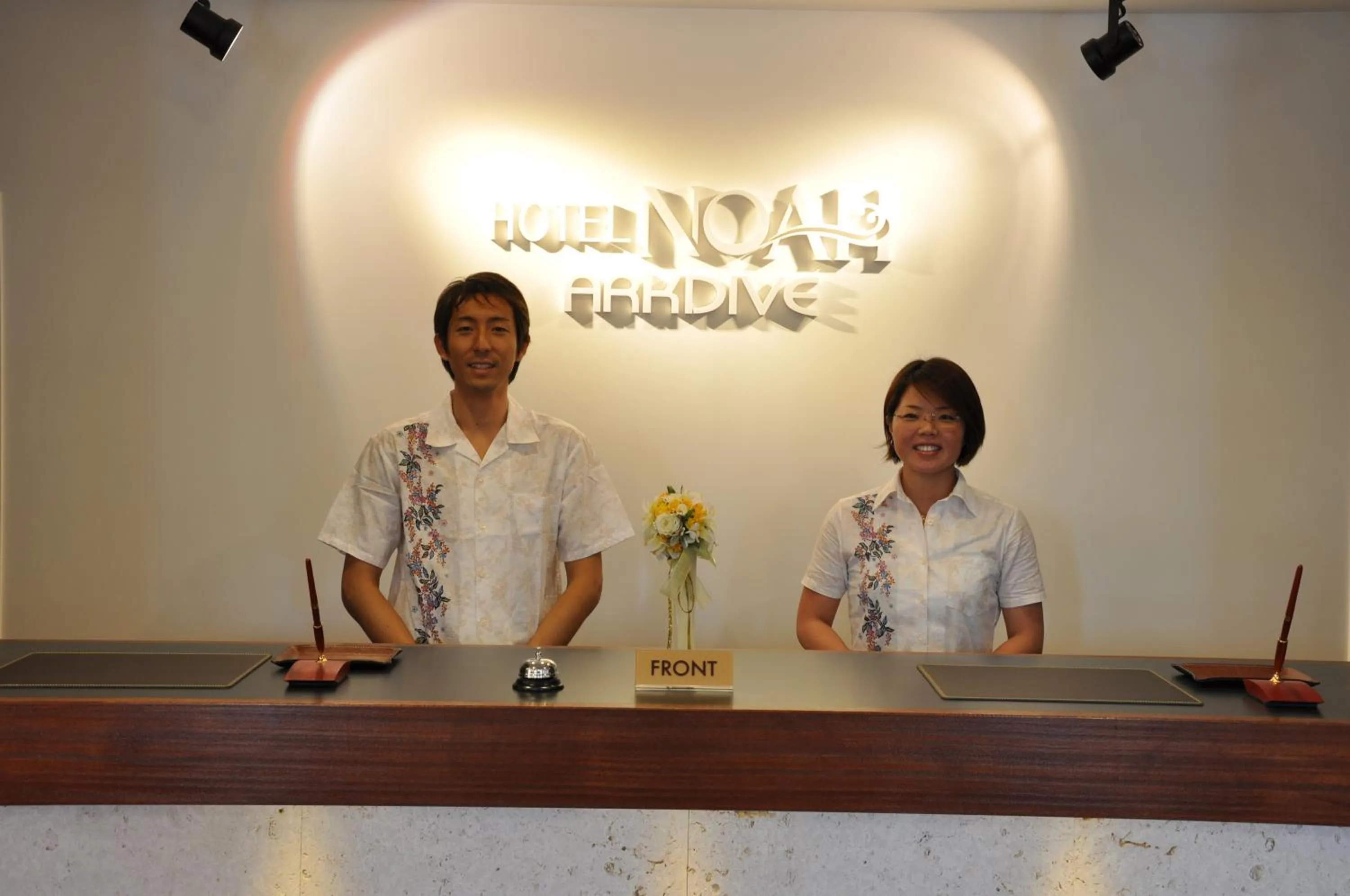 Staff in Hotel Noah