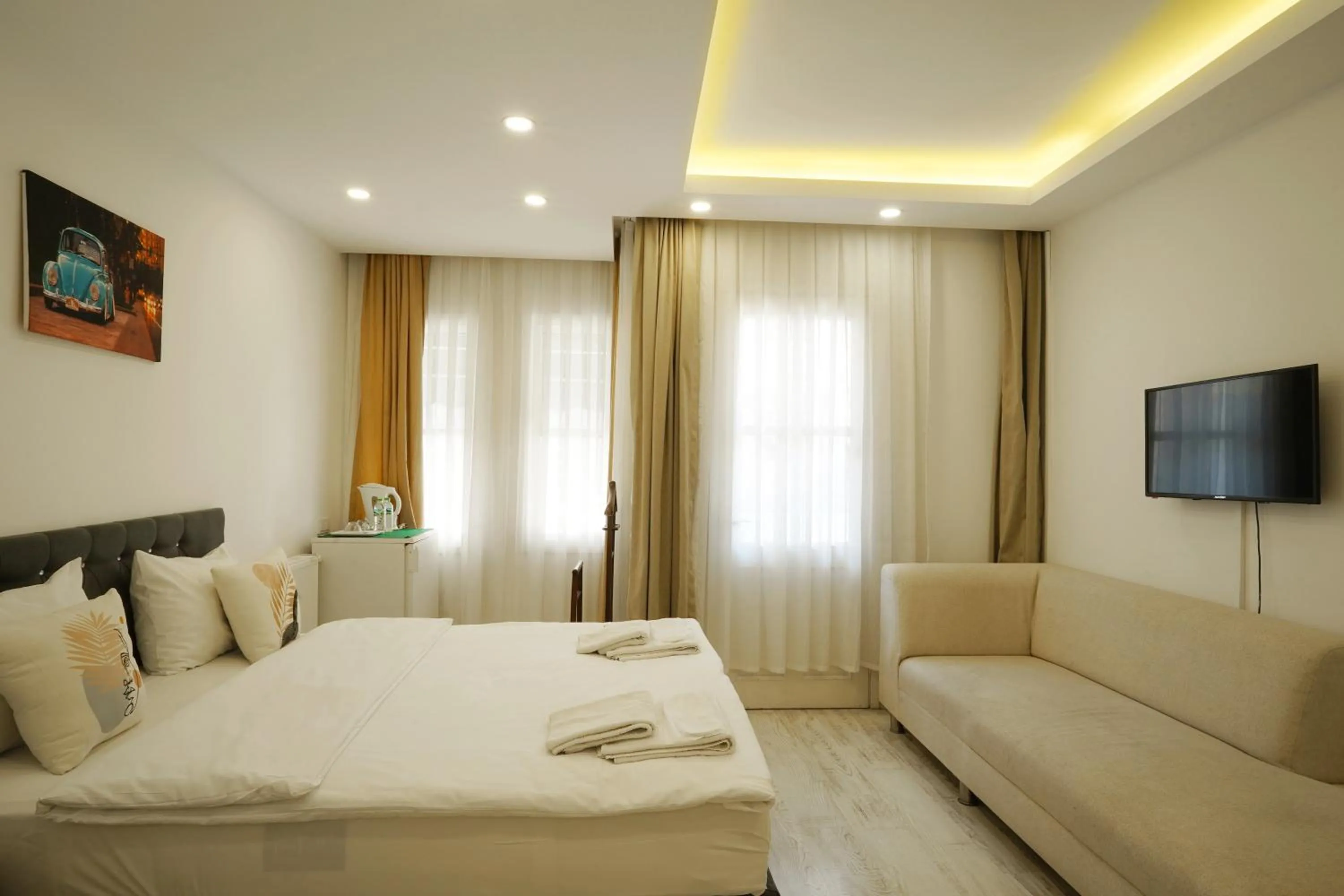 Bed in Zeugma Hotel Sultanahmet