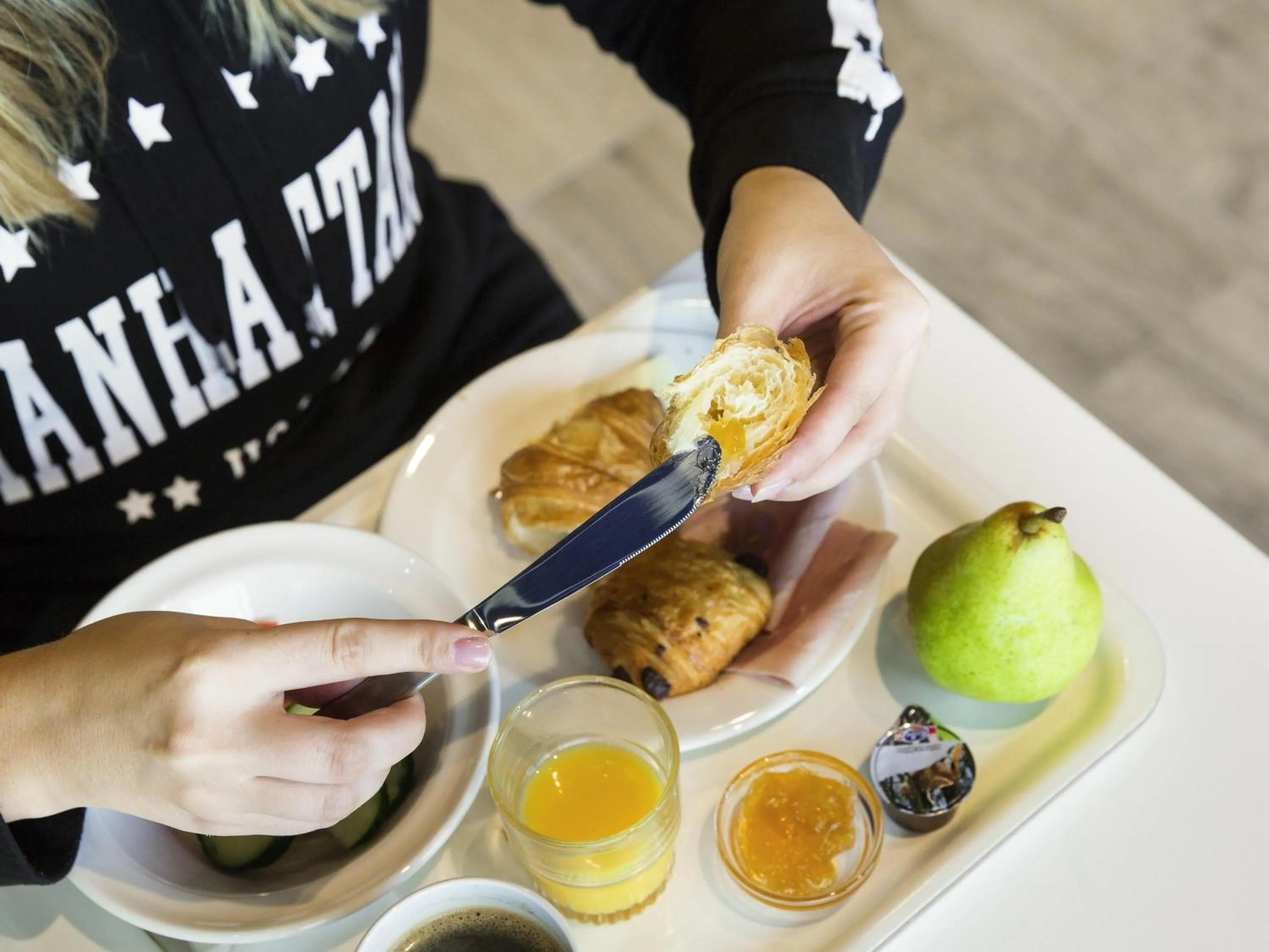 Breakfast in ibis budget Fribourg