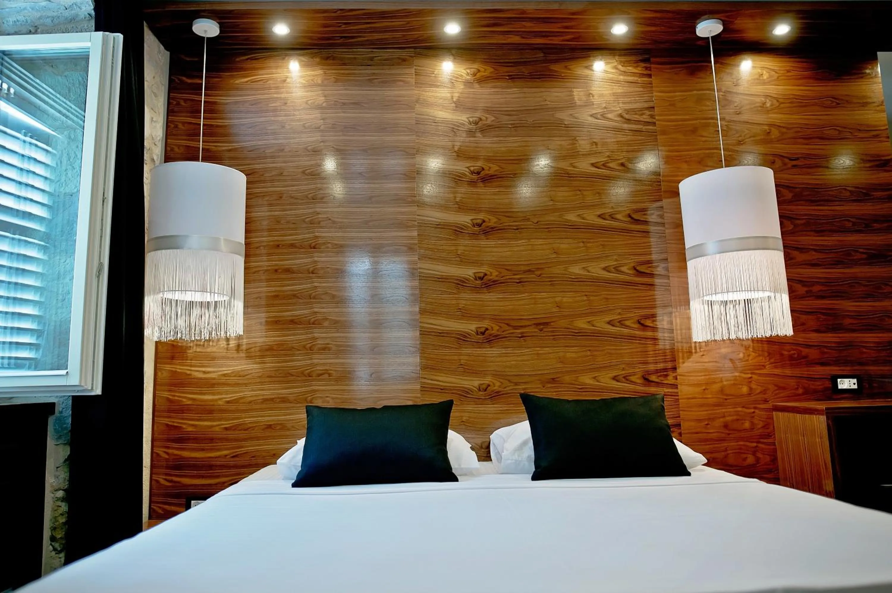 Decorative detail, Bed in Jupiter Heritage Hotel