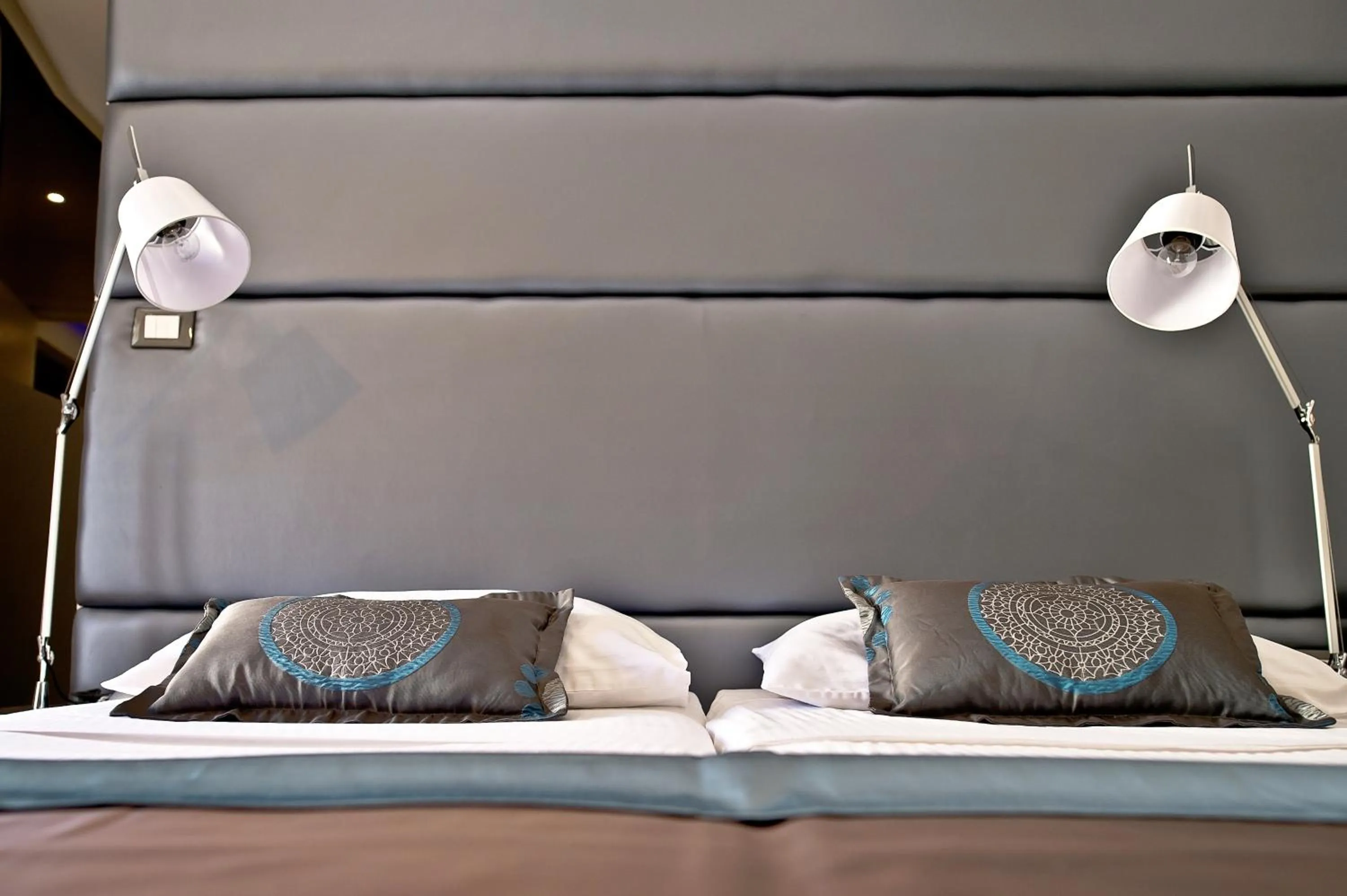 Decorative detail, Bed in Jupiter Heritage Hotel