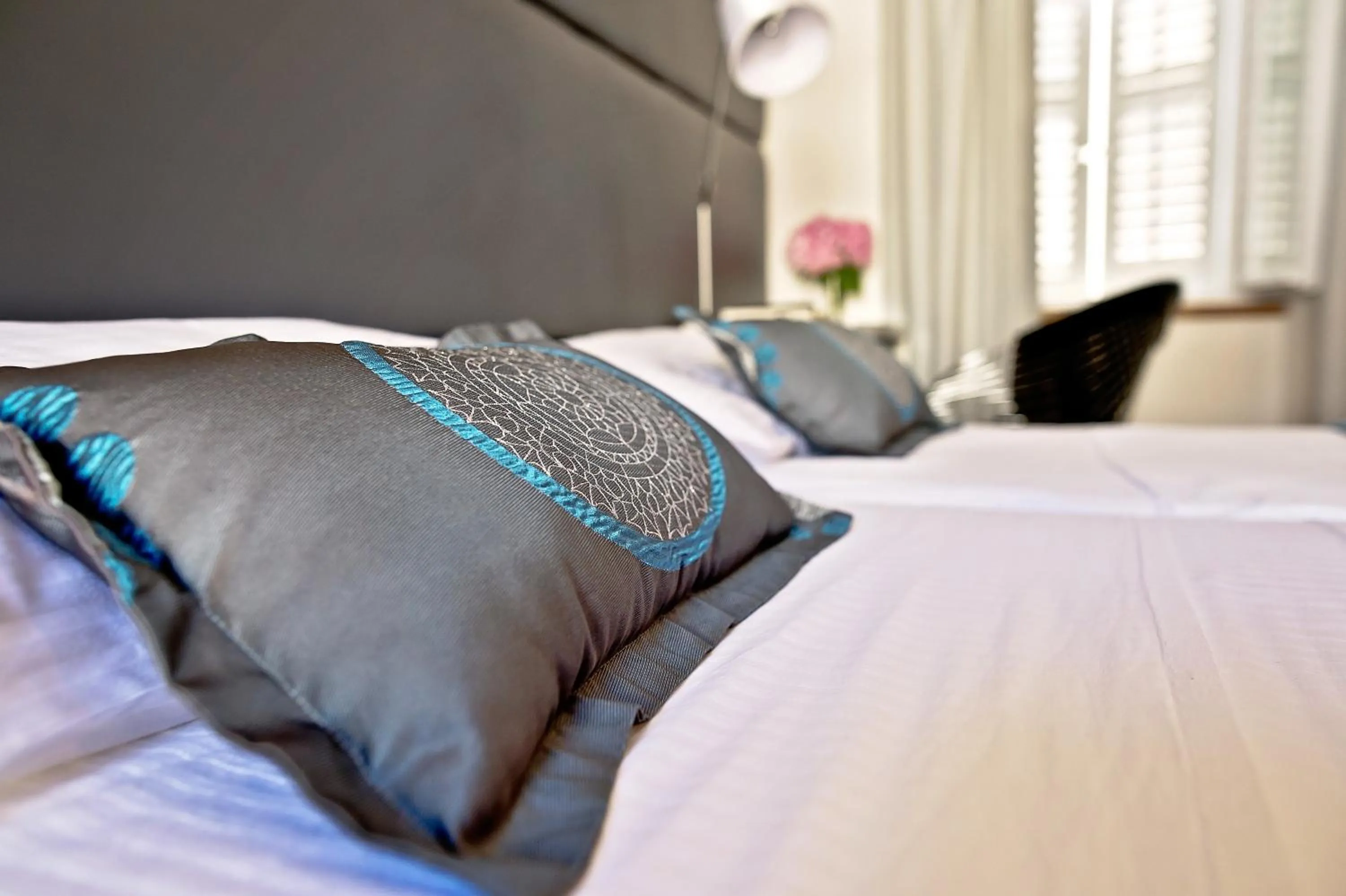 Decorative detail, Bed in Jupiter Heritage Hotel