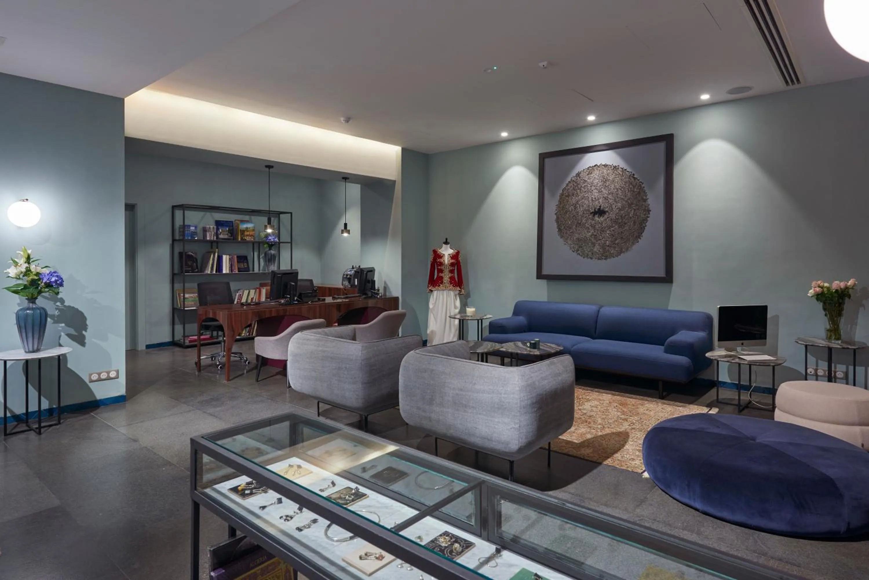 Lobby or reception in M Suite Hotel