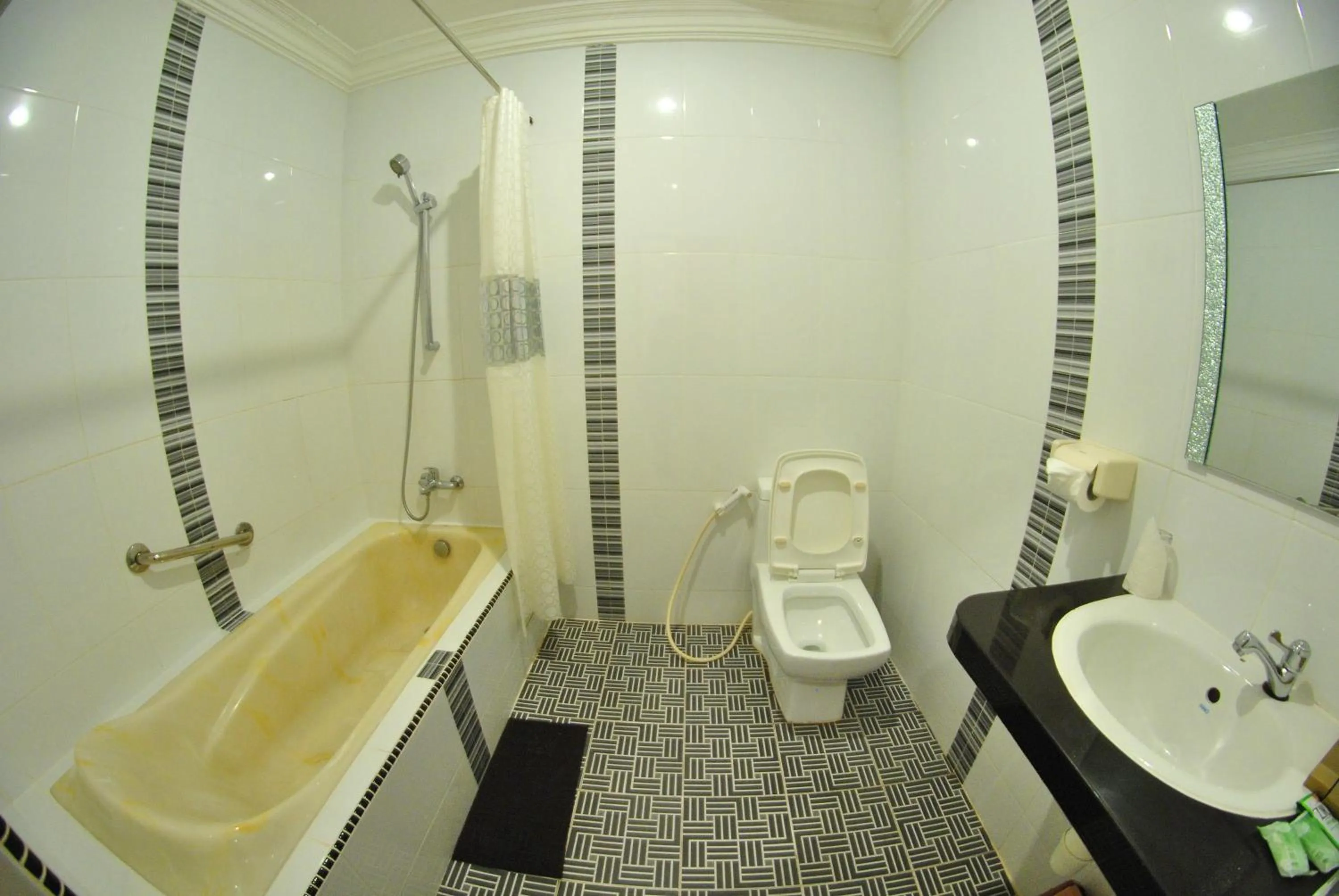 Bathroom in Hotel Panorama