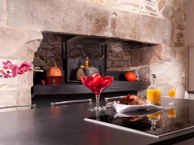 Dining area in Manoir Desnachez