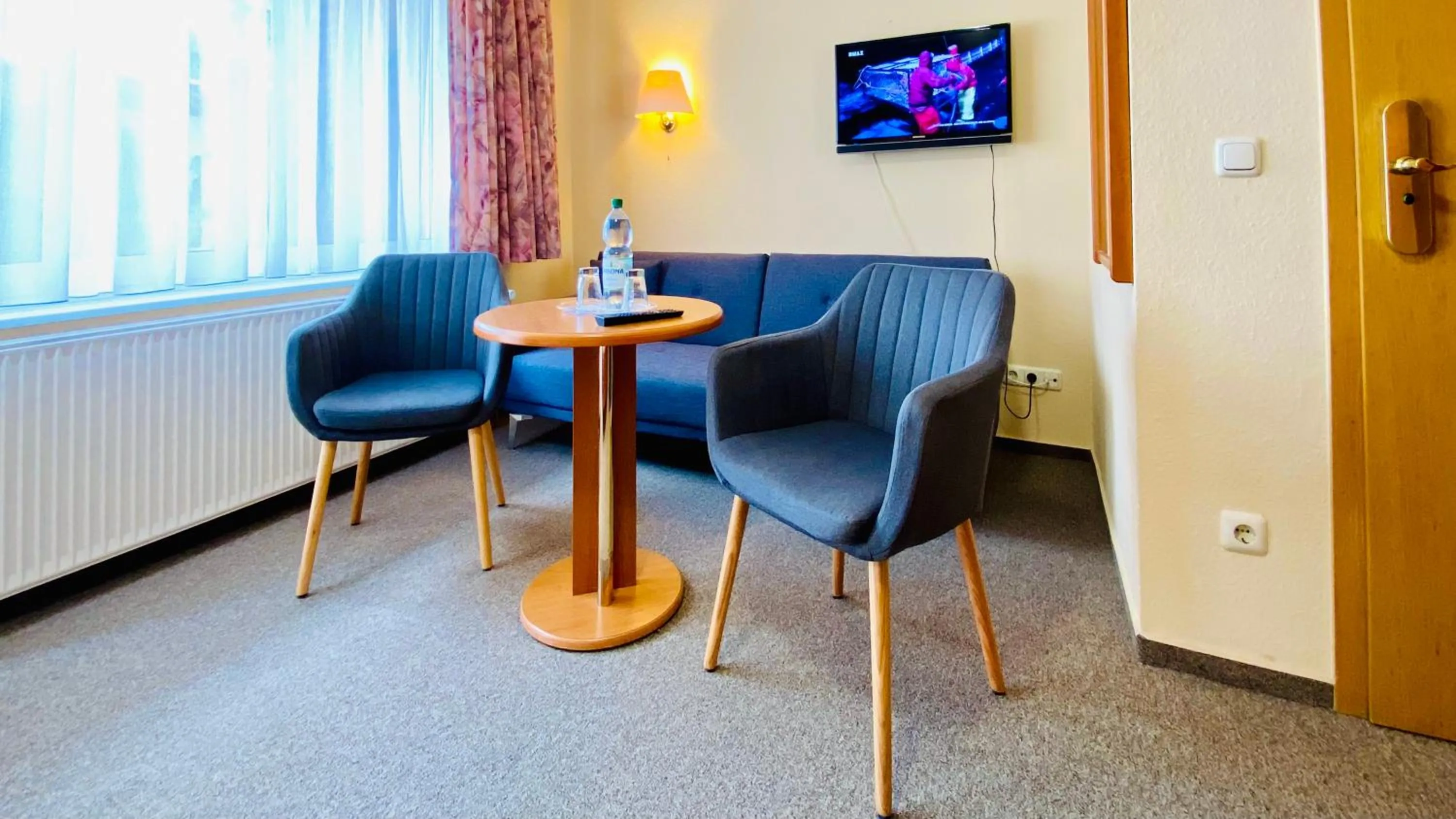 Living room in Pension Kühne