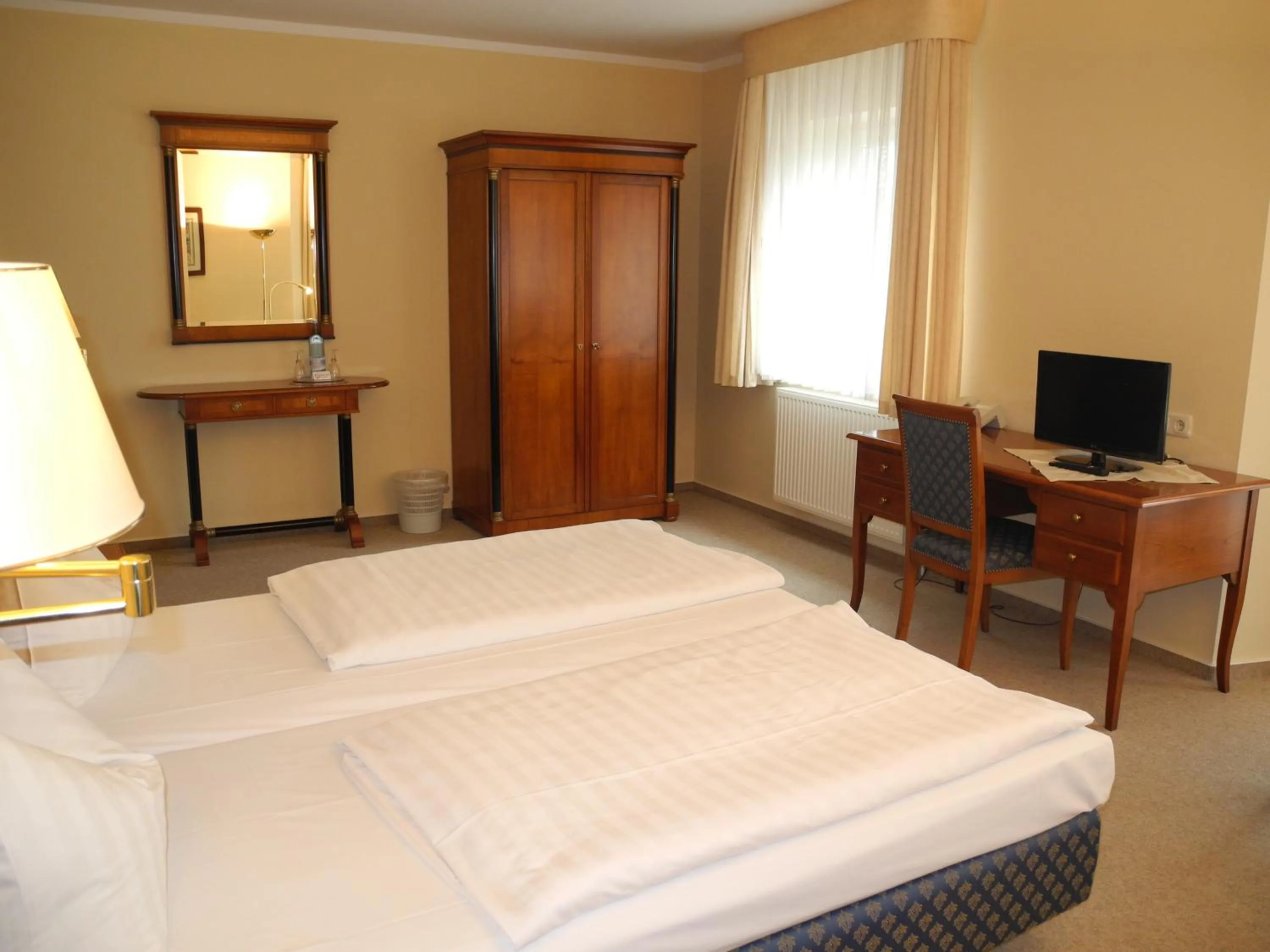 Bed in Pension Kühne